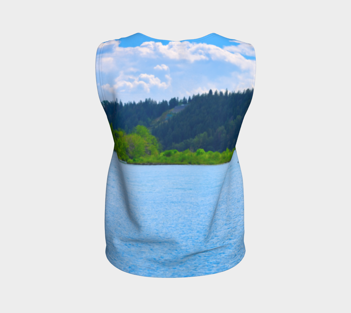 Women's Loose All-Over Regular Tank Top - Edworthy Park Bow River