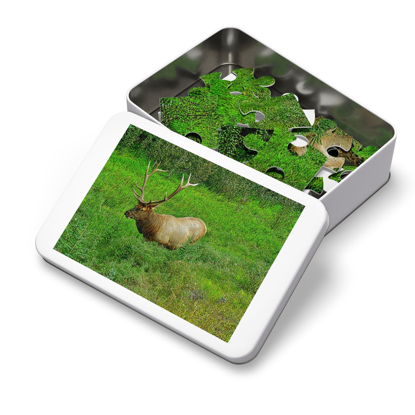 Jigsaw Puzzle (30, 110, 252, 500,1000-Piece) - Jasper National Park Elk