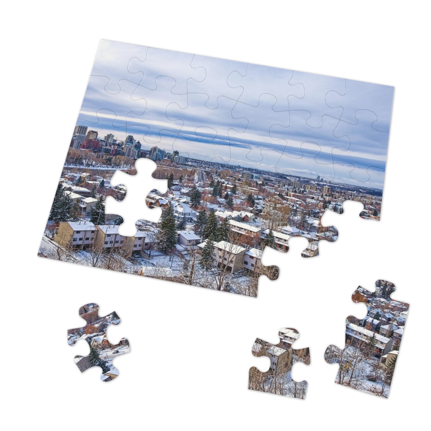 Jigsaw Puzzle (30, 110, 252, 500,1000-Piece) - 2017 McHugh Bluff Winter