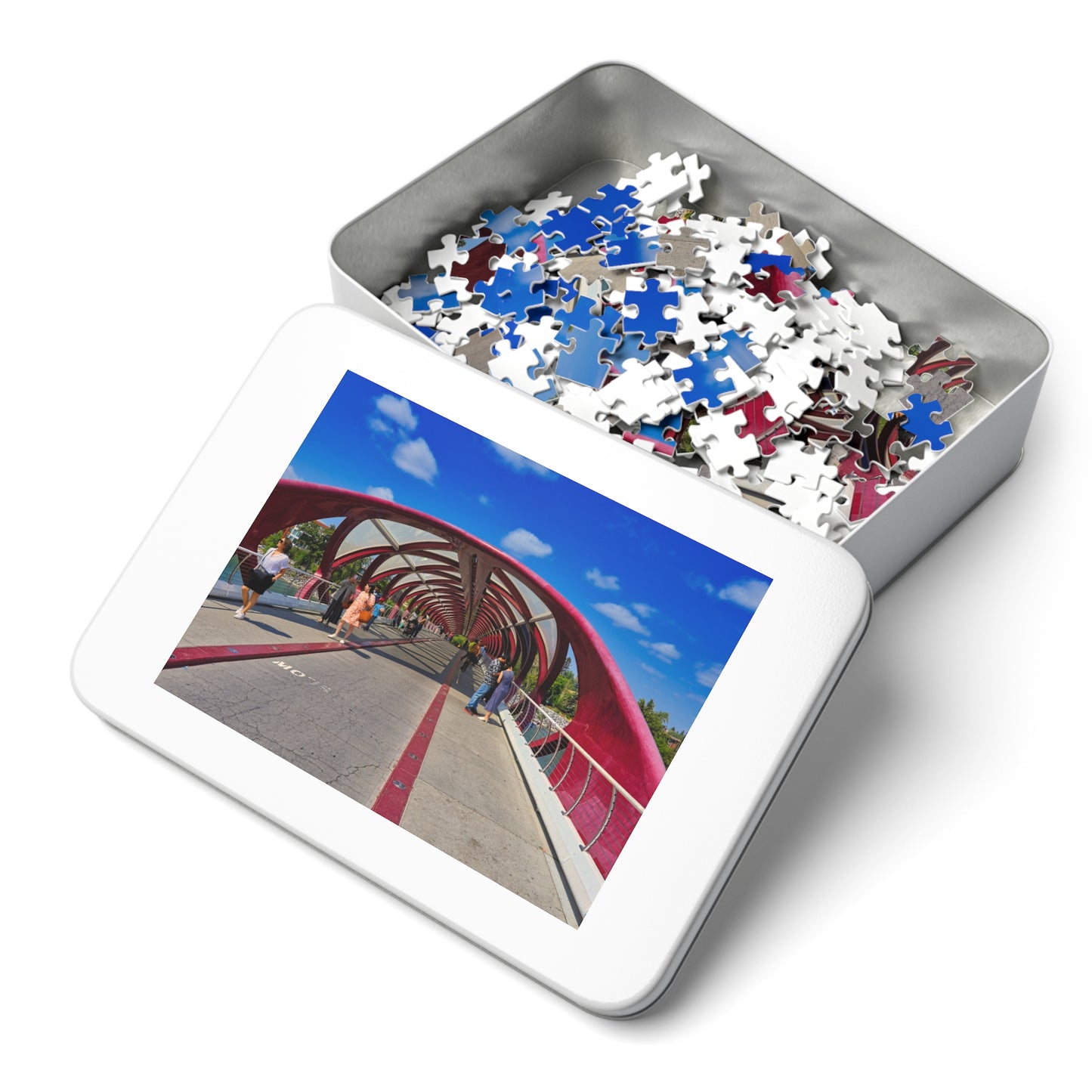 Jigsaw Puzzle - Calgary Peace Bridge