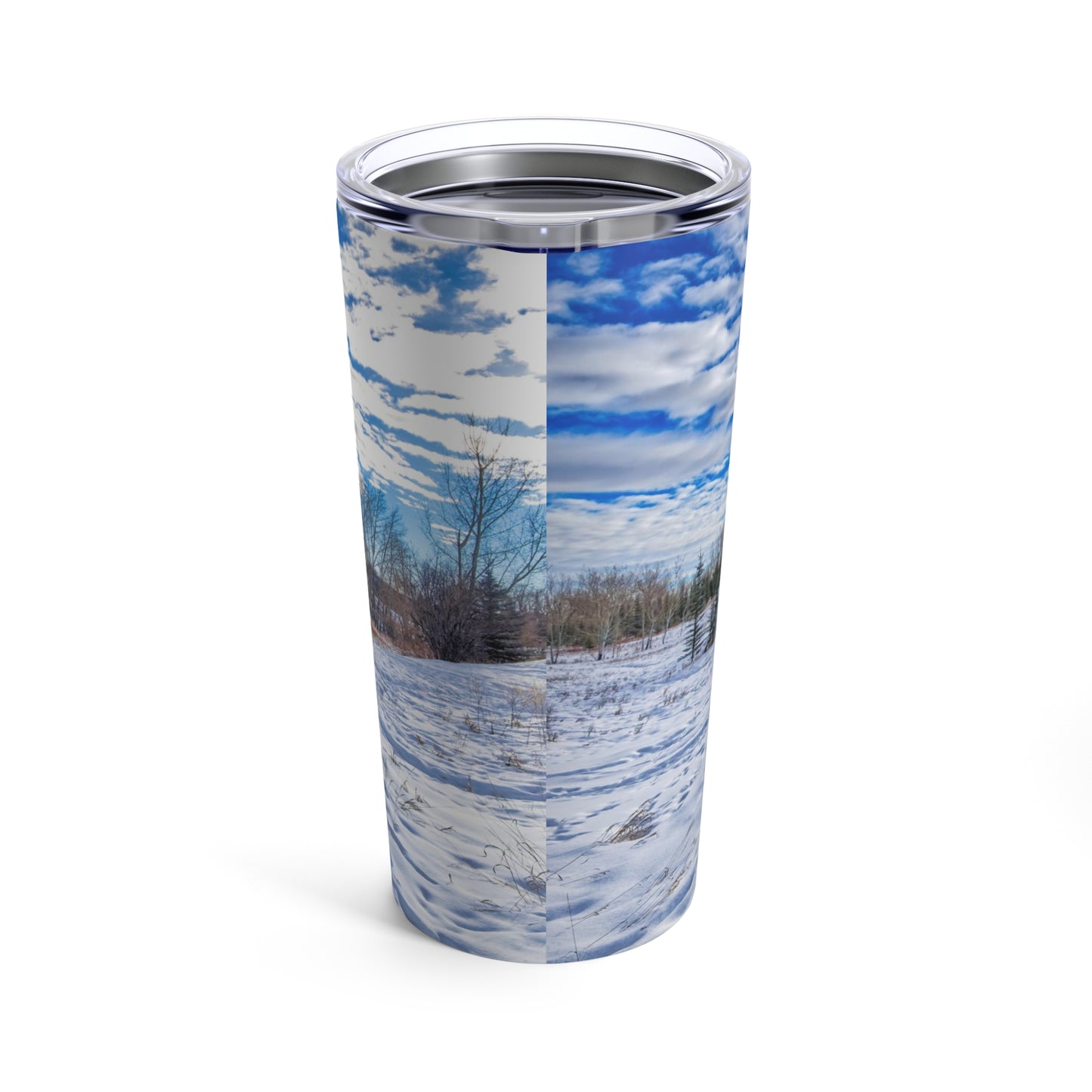 Tumbler 20oz - Glennfield Fish Creek Park Winter HDR