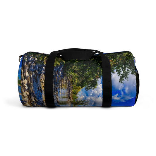 Duffle Bag - Bow River Bowness Park HDR Fall