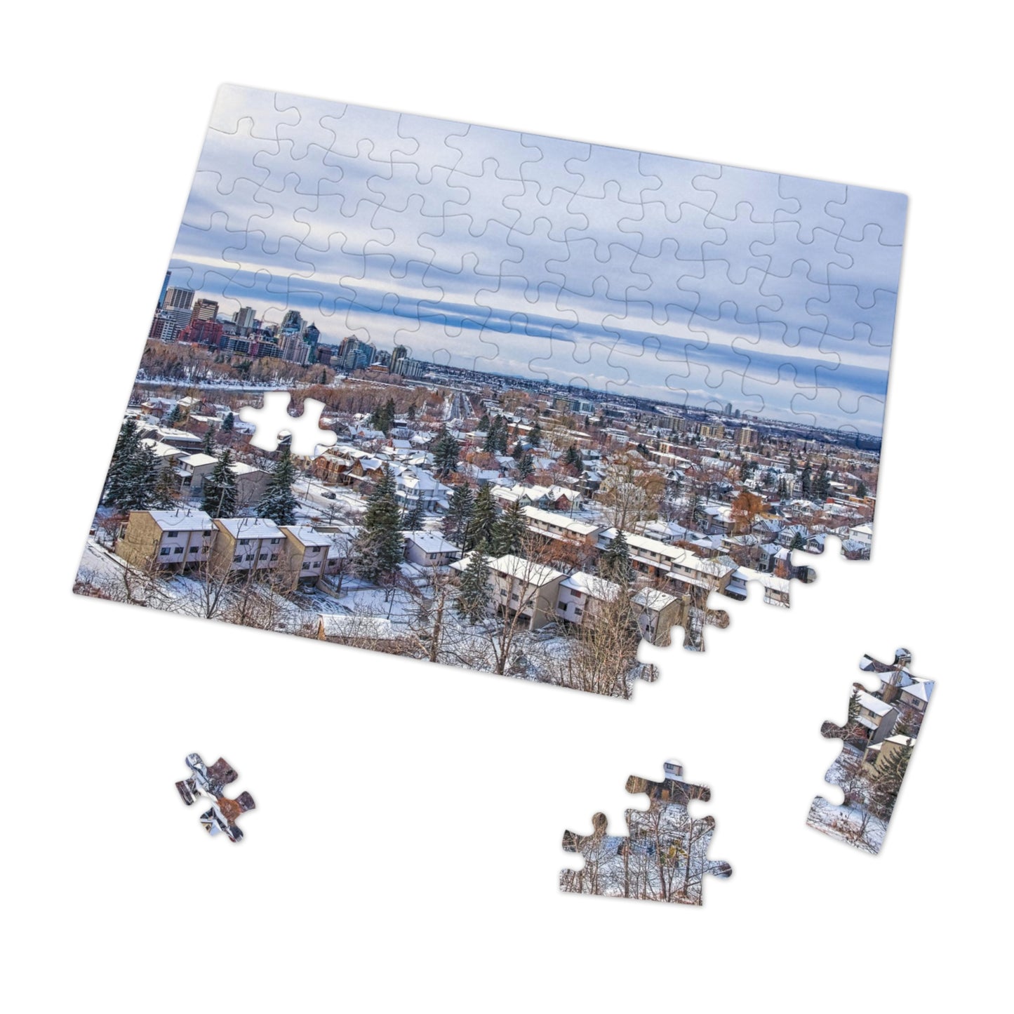 Jigsaw Puzzle (30, 110, 252, 500,1000-Piece) - 2017 McHugh Bluff Winter