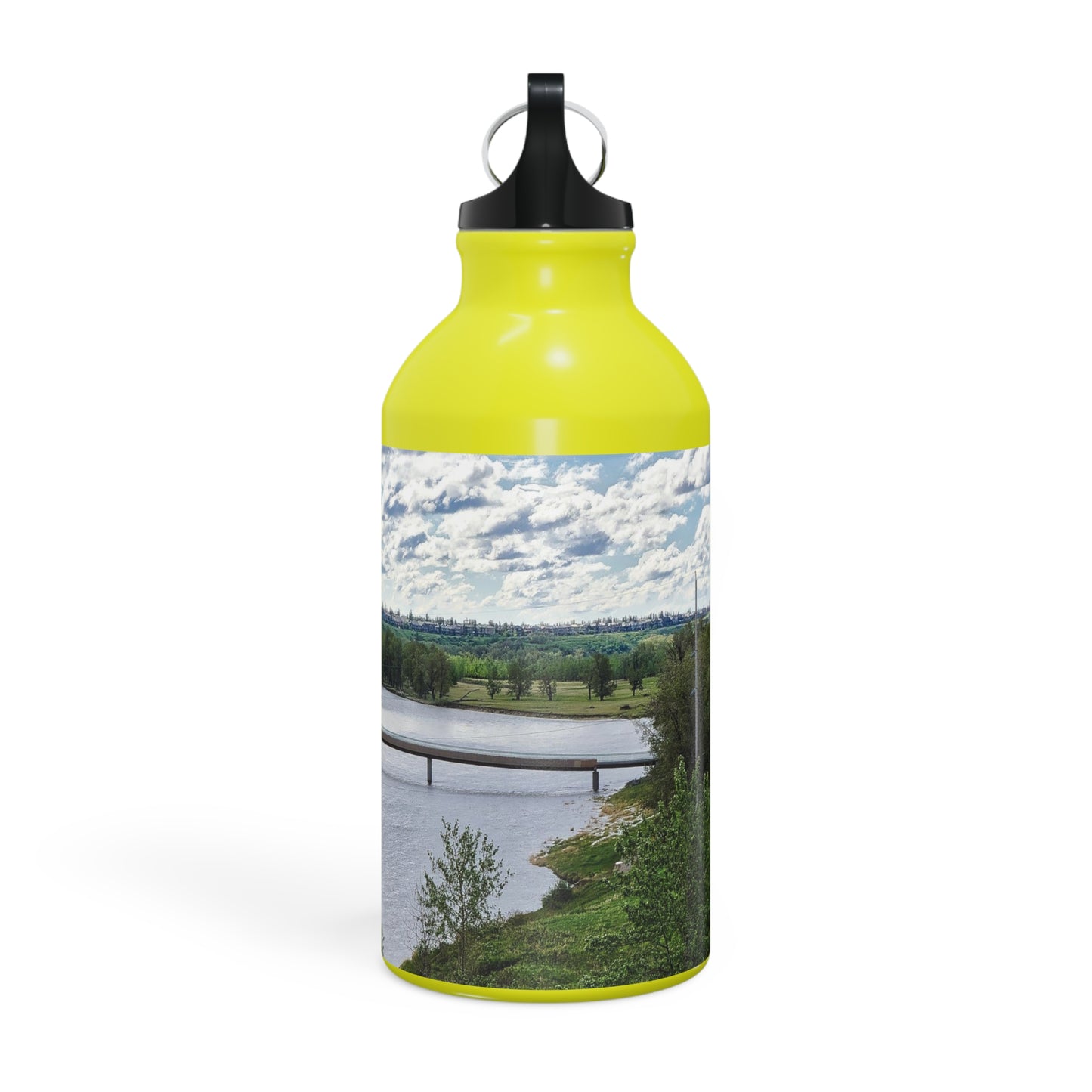 Oregon Sport Bottle - Bow River Fish Creek Park Mallard Point HDR