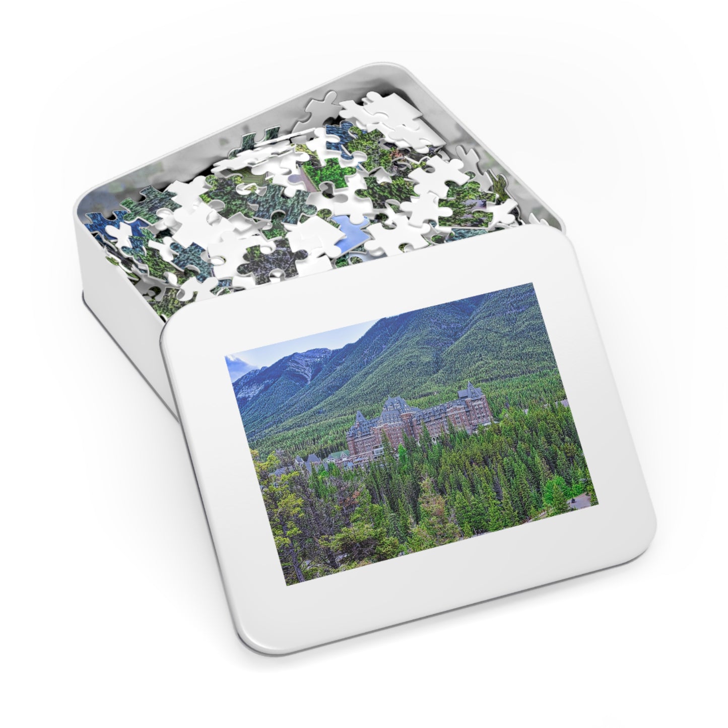 Jigsaw Puzzle (30, 110, 252, 500,1000-Piece) - Banff Springs Hotel Surprise Corner