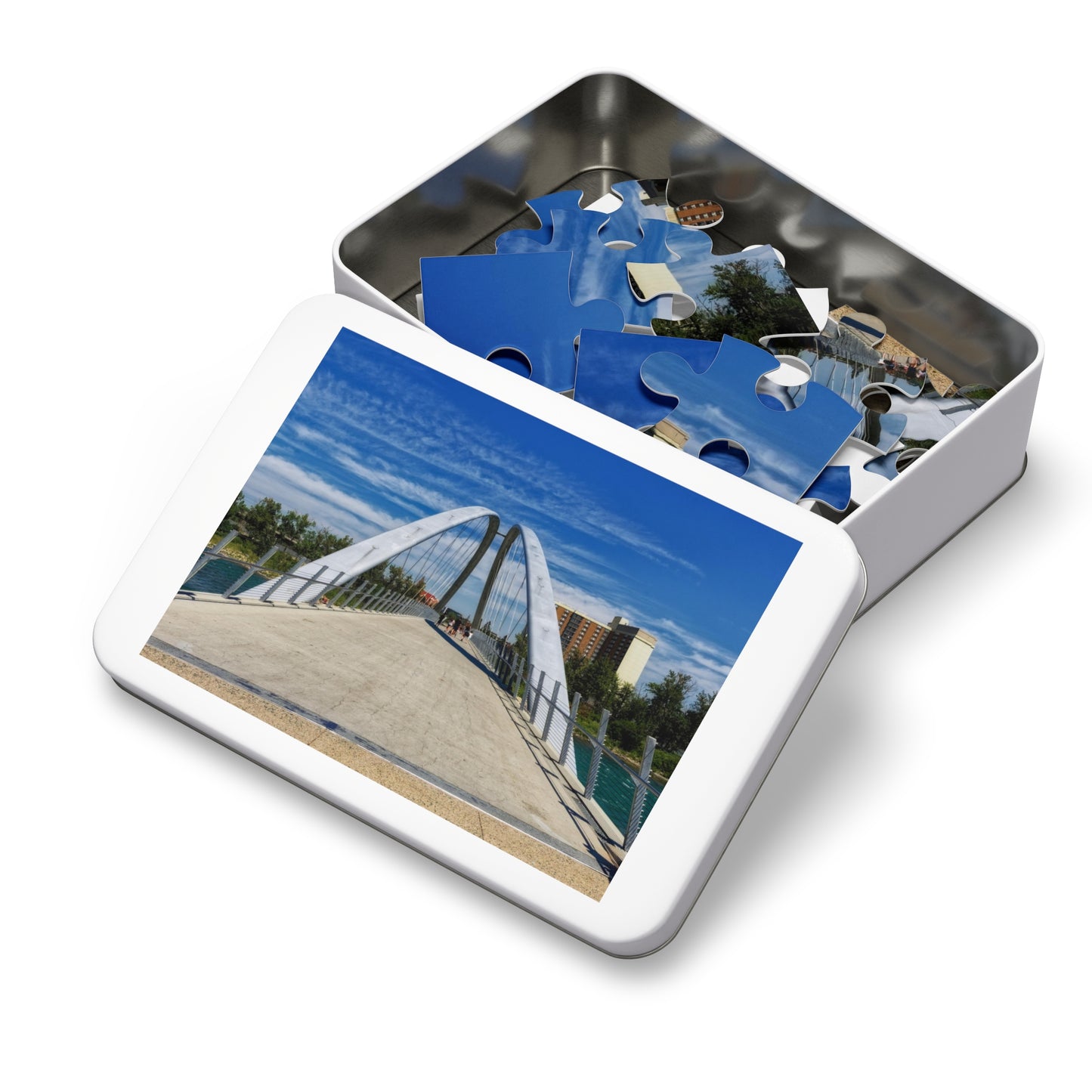 Jigsaw Puzzle (30, 110, 252, 500,1000-Piece) - George C. King Bridge