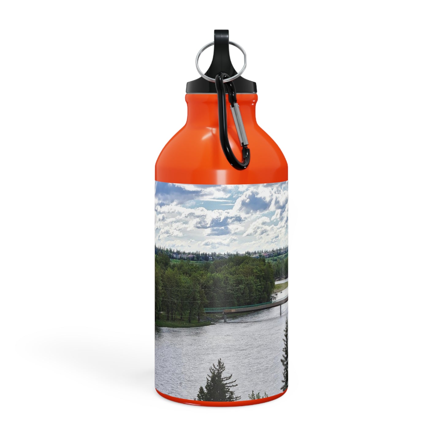 Oregon Sport Bottle - Bow River Fish Creek Park Mallard Point HDR