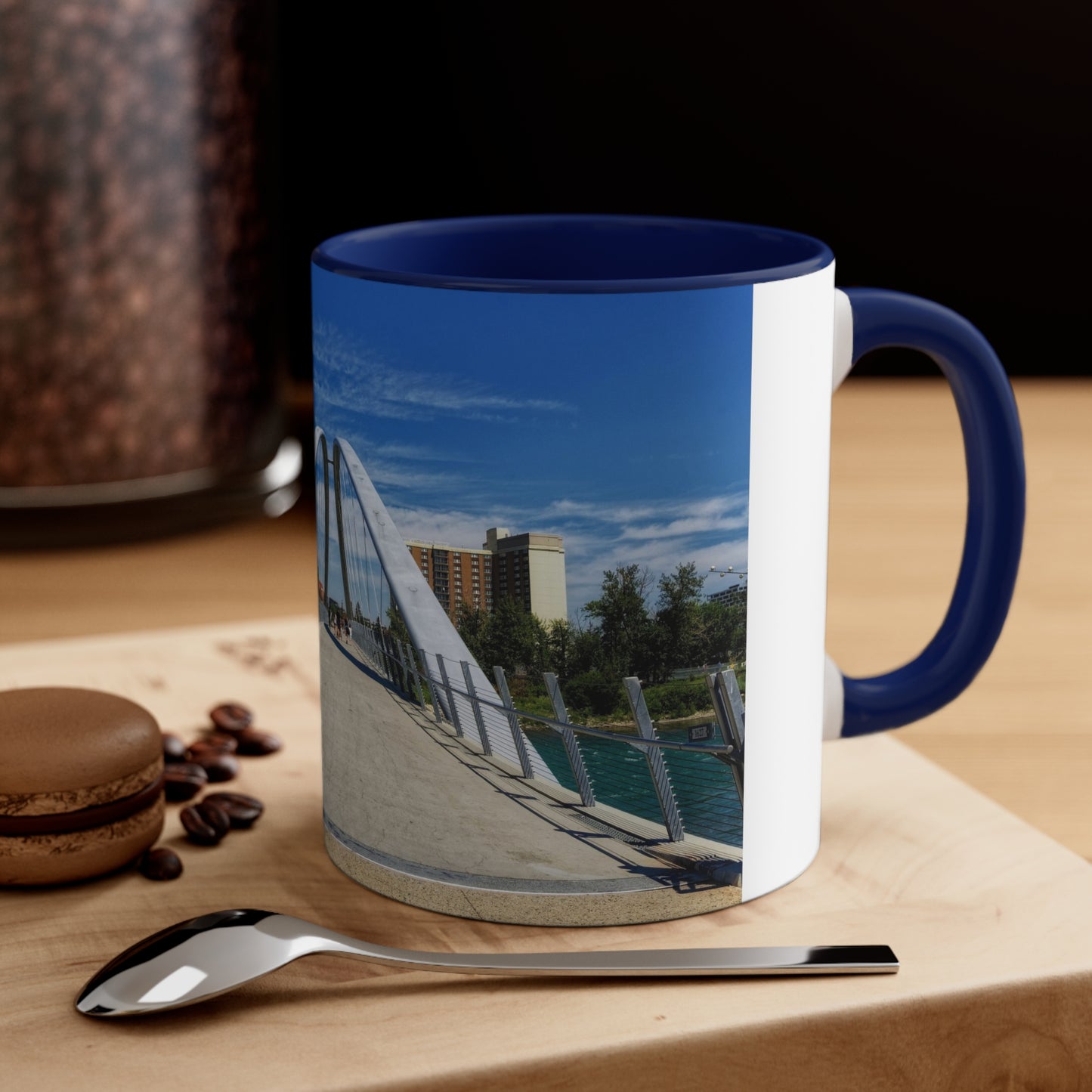 Accent Coffee Mug, 11oz - George C. King Bridge