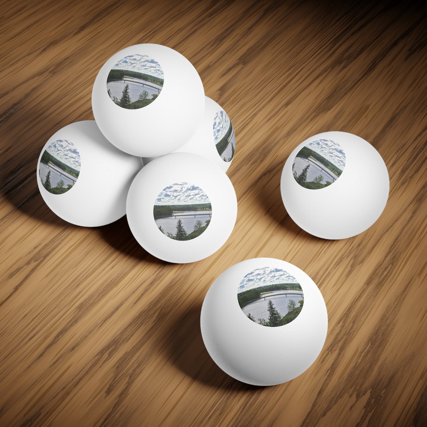Ping Pong Balls, 6 pcs - Bow River Fish Creek Park Mallard Point