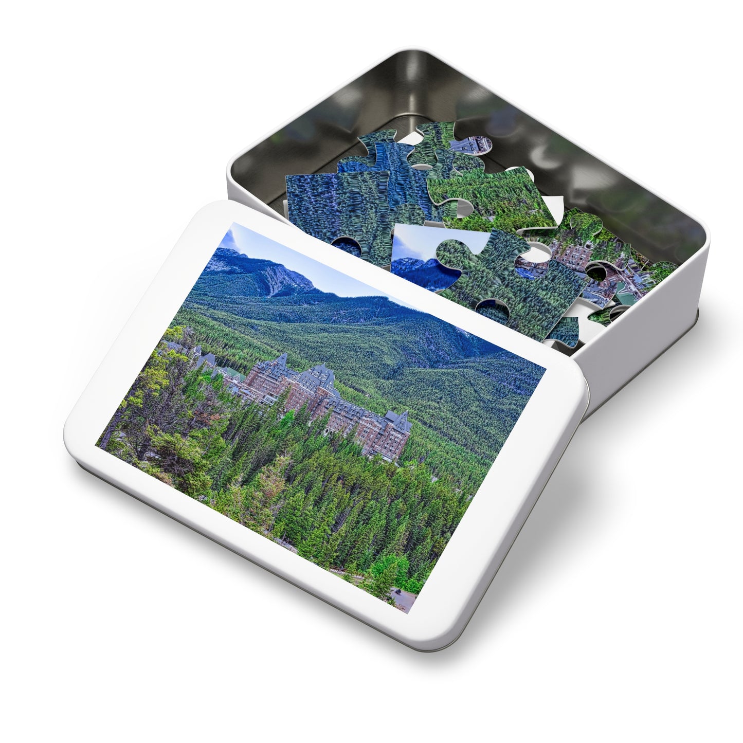 Jigsaw Puzzle (30, 110, 252, 500,1000-Piece) - Banff Springs Hotel Surprise Corner