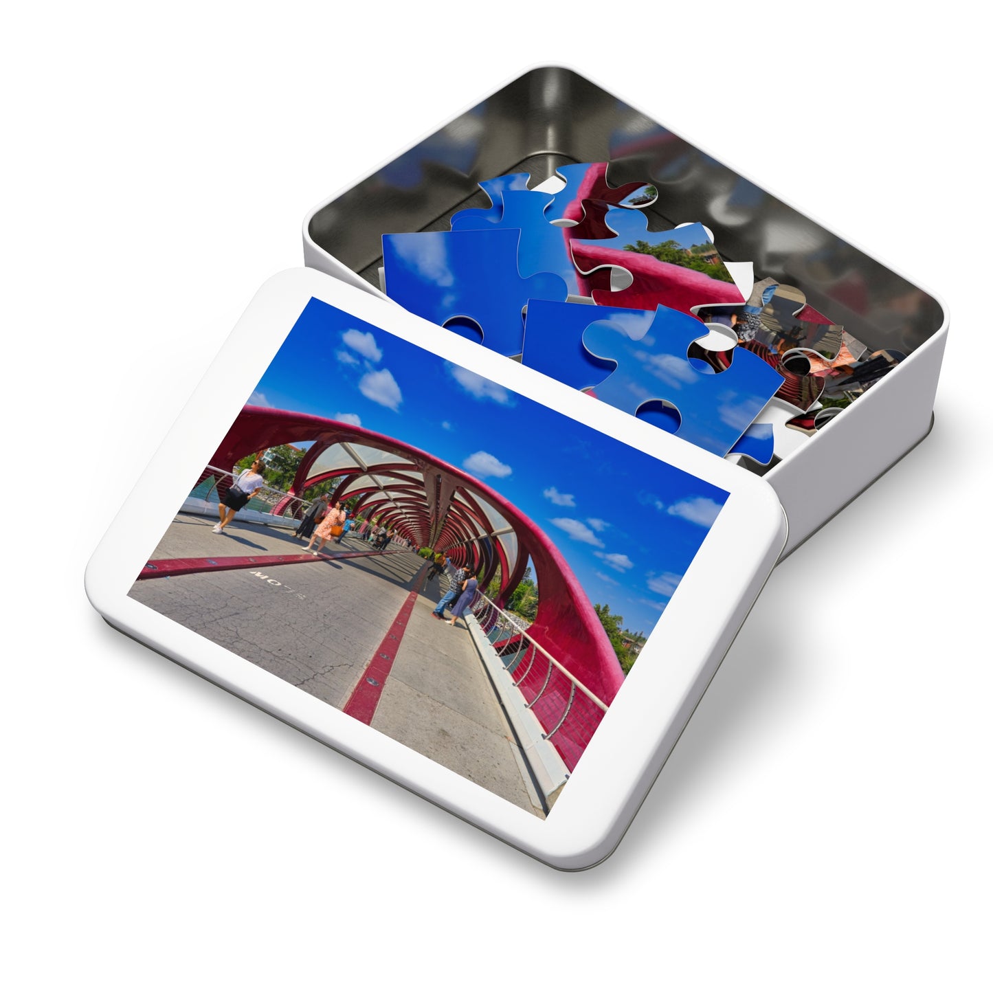 Jigsaw Puzzle - Calgary Peace Bridge