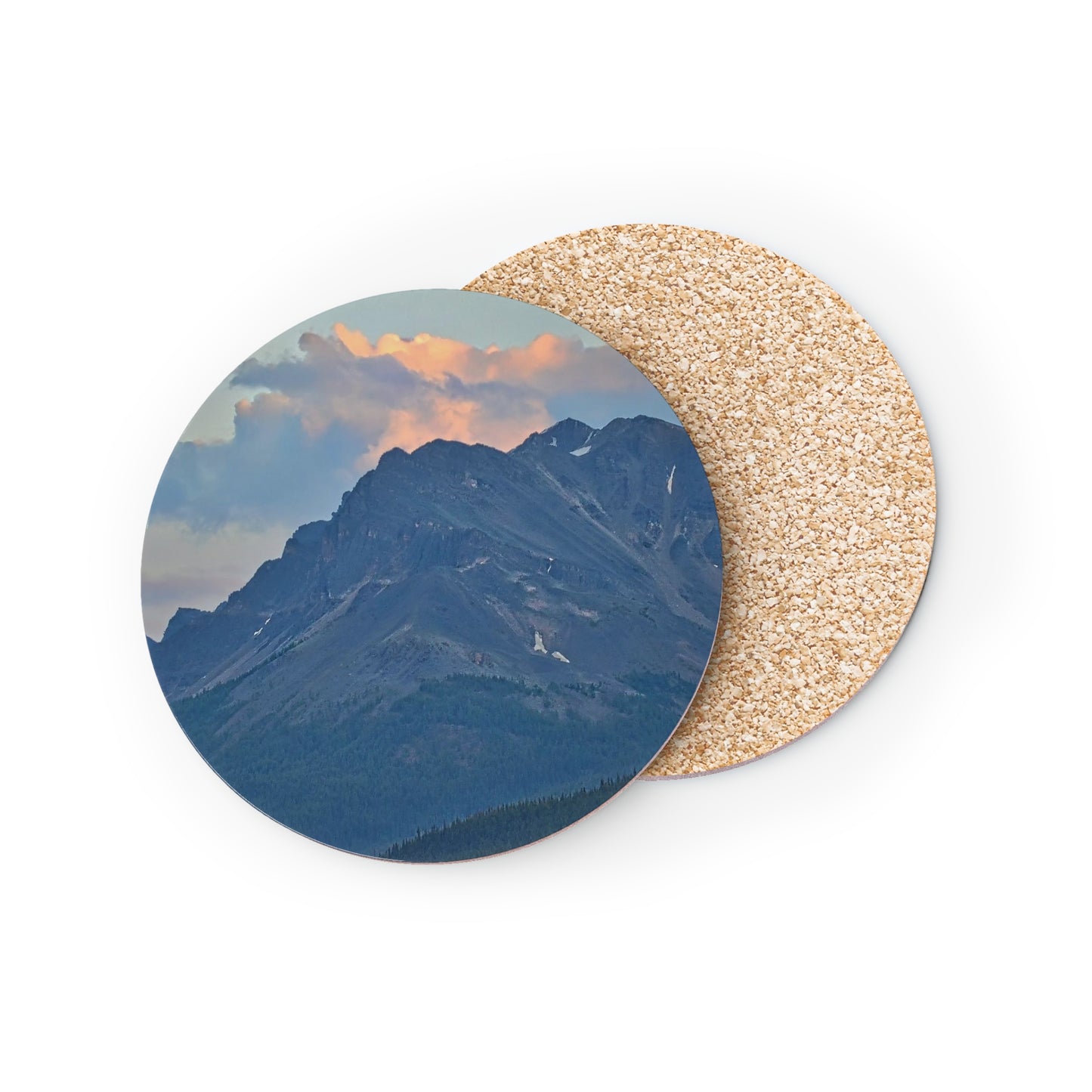 Coasters - Lake Louise Mountain Sunset