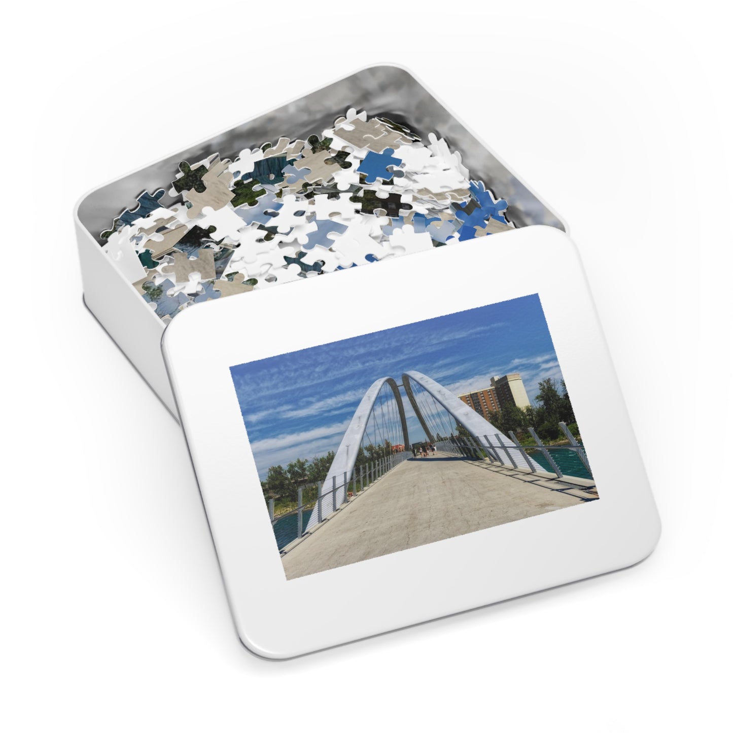 Jigsaw Puzzle (30, 110, 252, 500,1000-Piece) - George C. King Bridge