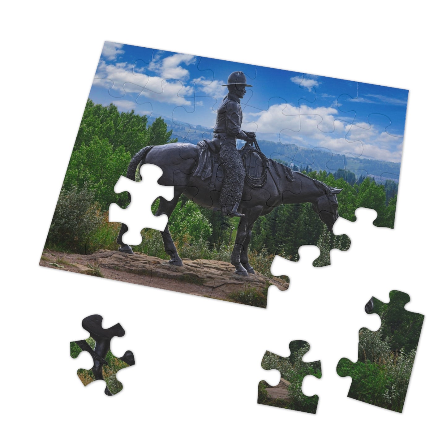 Jigsaw Puzzle - Men of Vision Statue