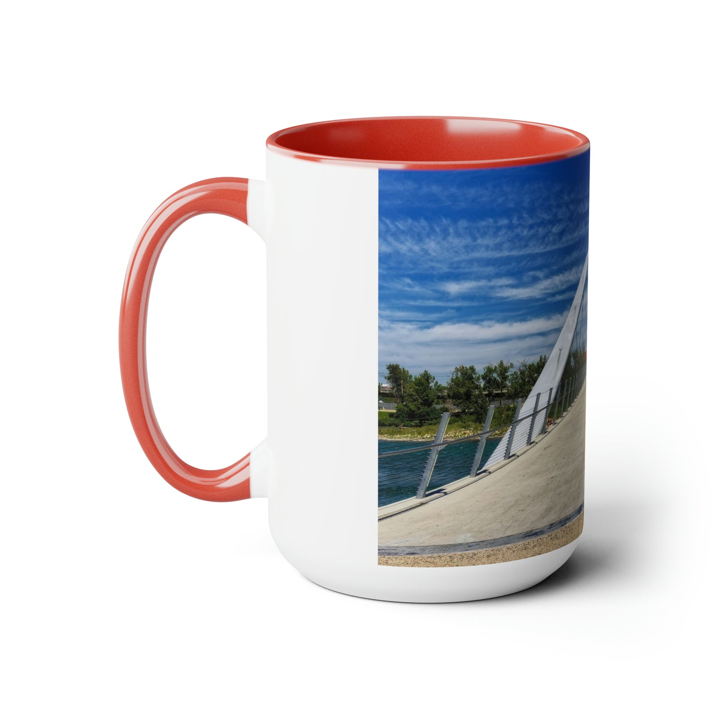 Accent Coffee Mugs, 15oz - George C. King Bridge