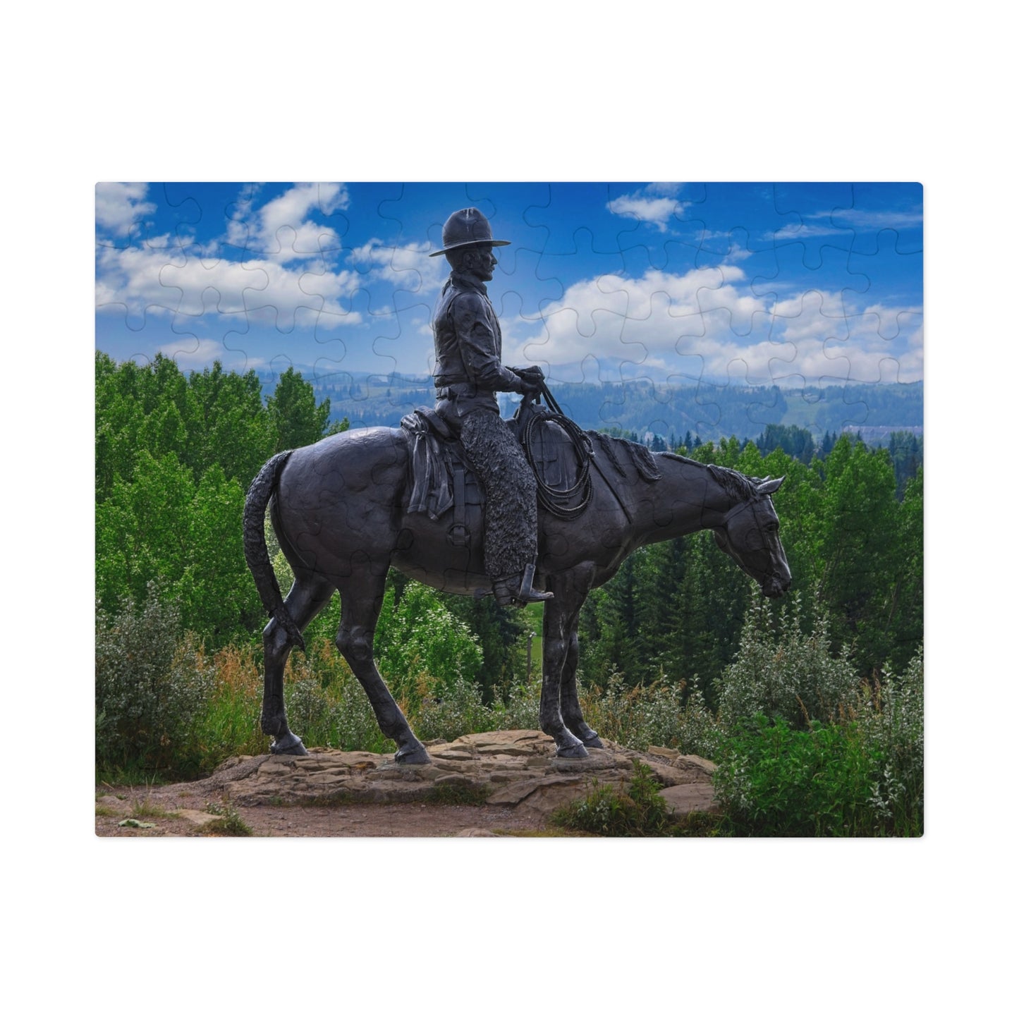 Jigsaw Puzzle - Men of Vision Statue