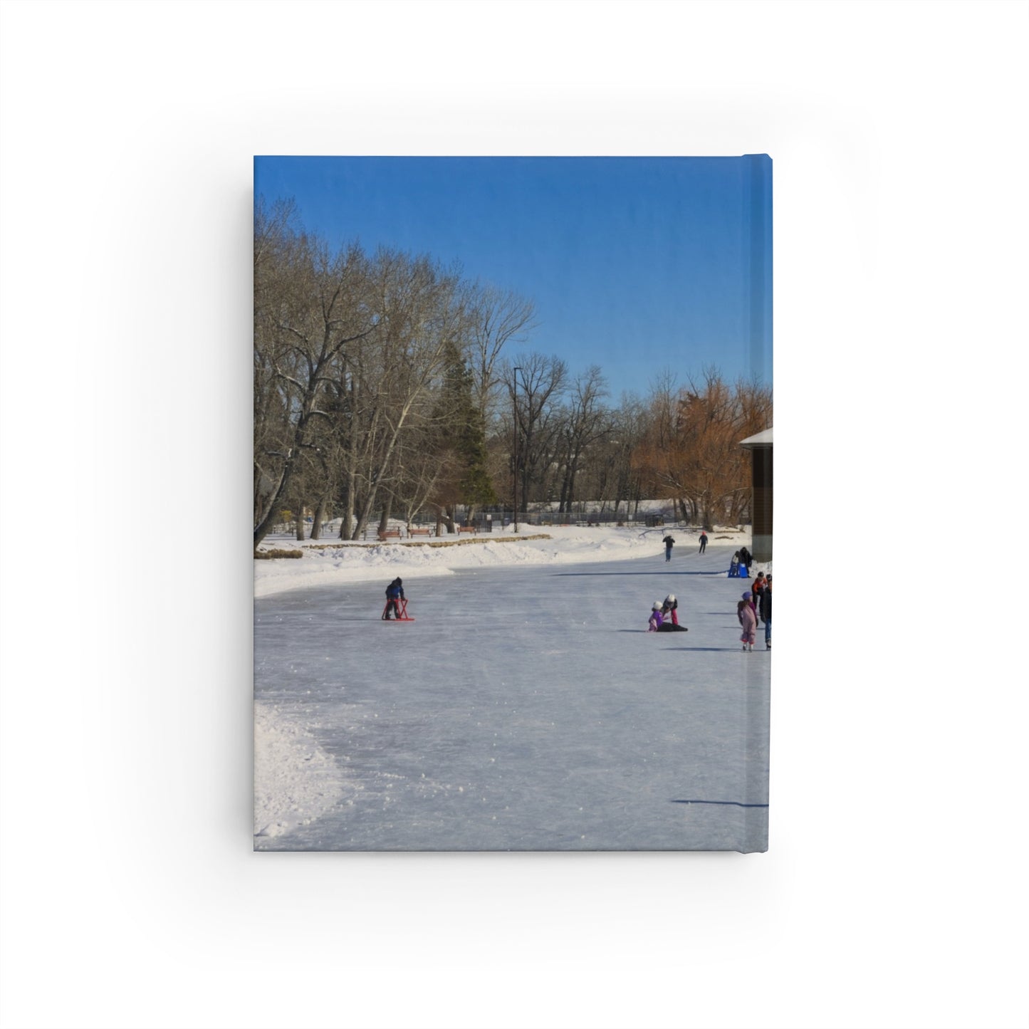 Ruled Line Journal - Bowness Park Lagoon Winter