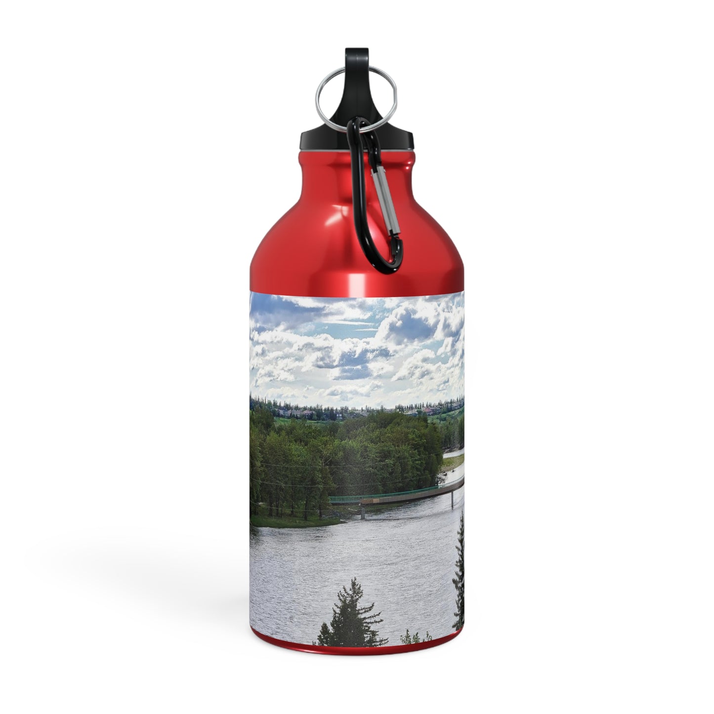 Oregon Sport Bottle - Bow River Fish Creek Park Mallard Point HDR