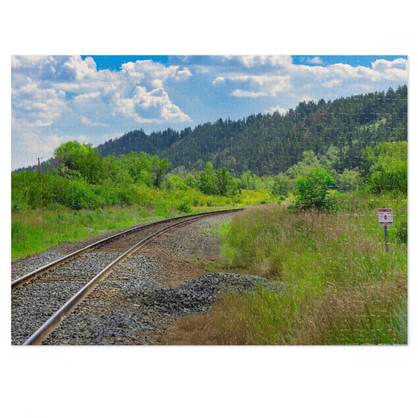 Jigsaw Puzzle - Edworthy Park CPKC Tracks