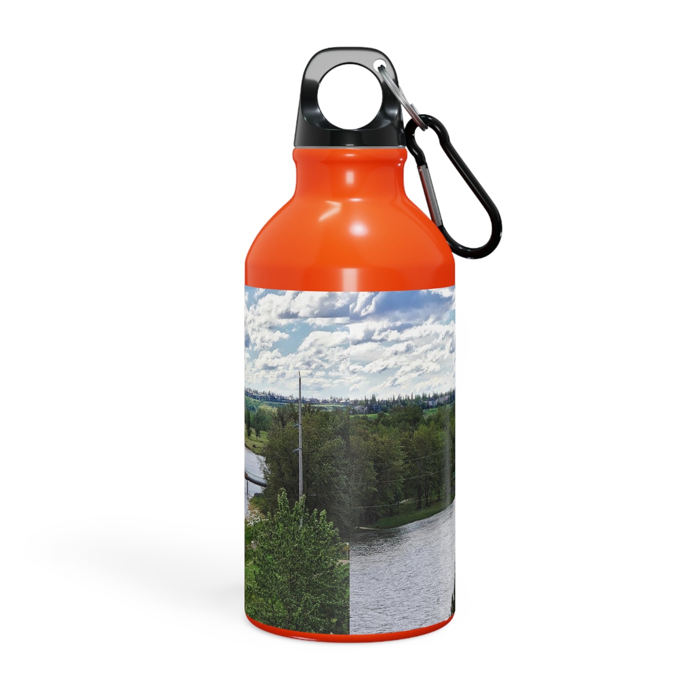 Oregon Sport Bottle - Bow River Fish Creek Park Mallard Point HDR