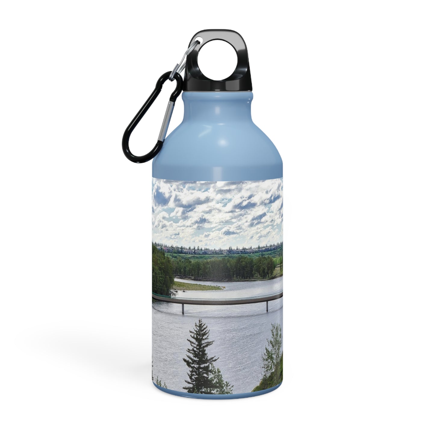 Oregon Sport Bottle - Bow River Fish Creek Park Mallard Point HDR