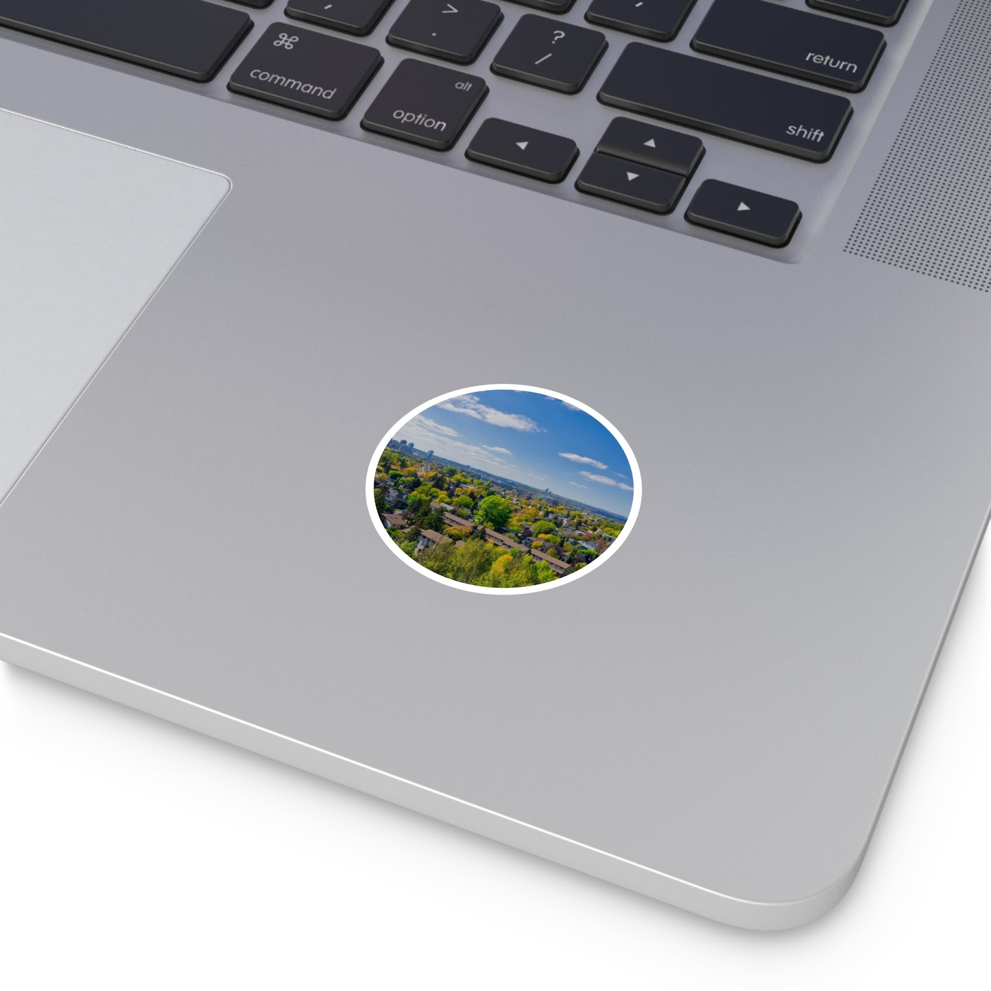 Round Stickers - McHugh Bluff Fall
