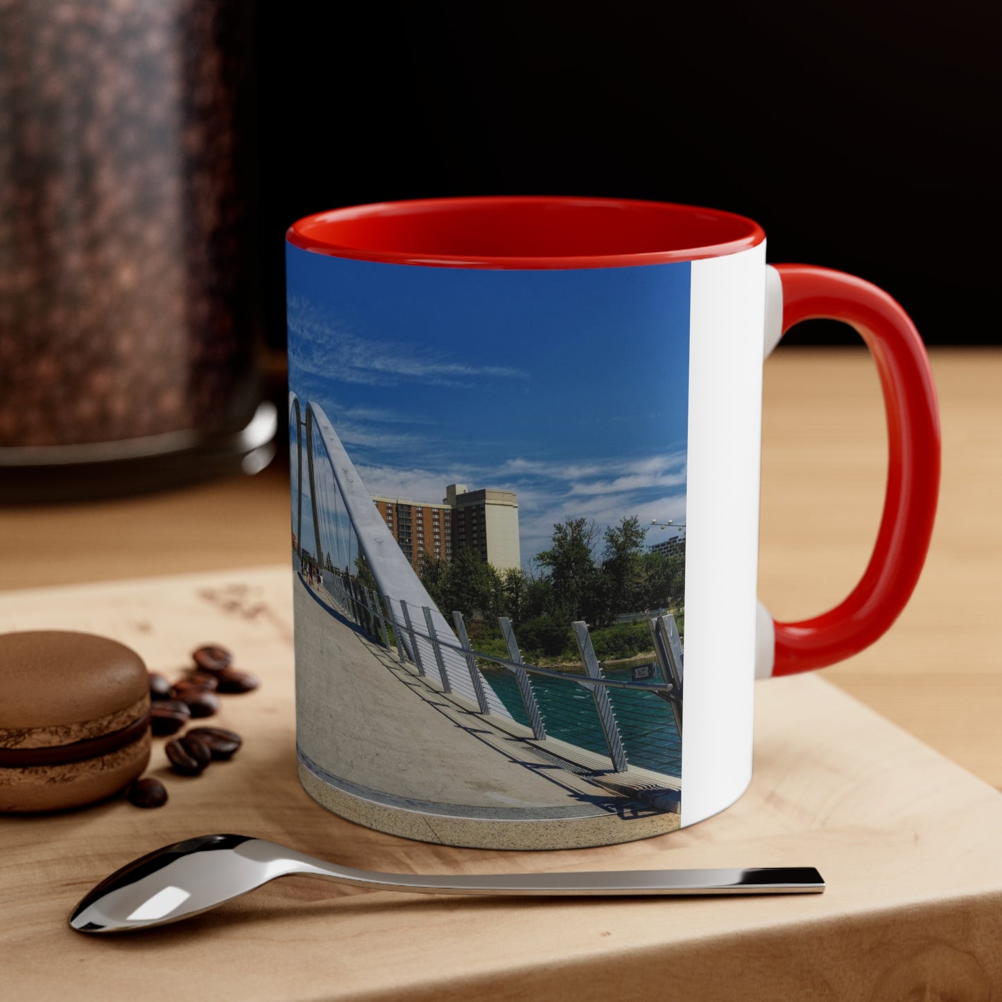 Accent Coffee Mug, 11oz - George C. King Bridge
