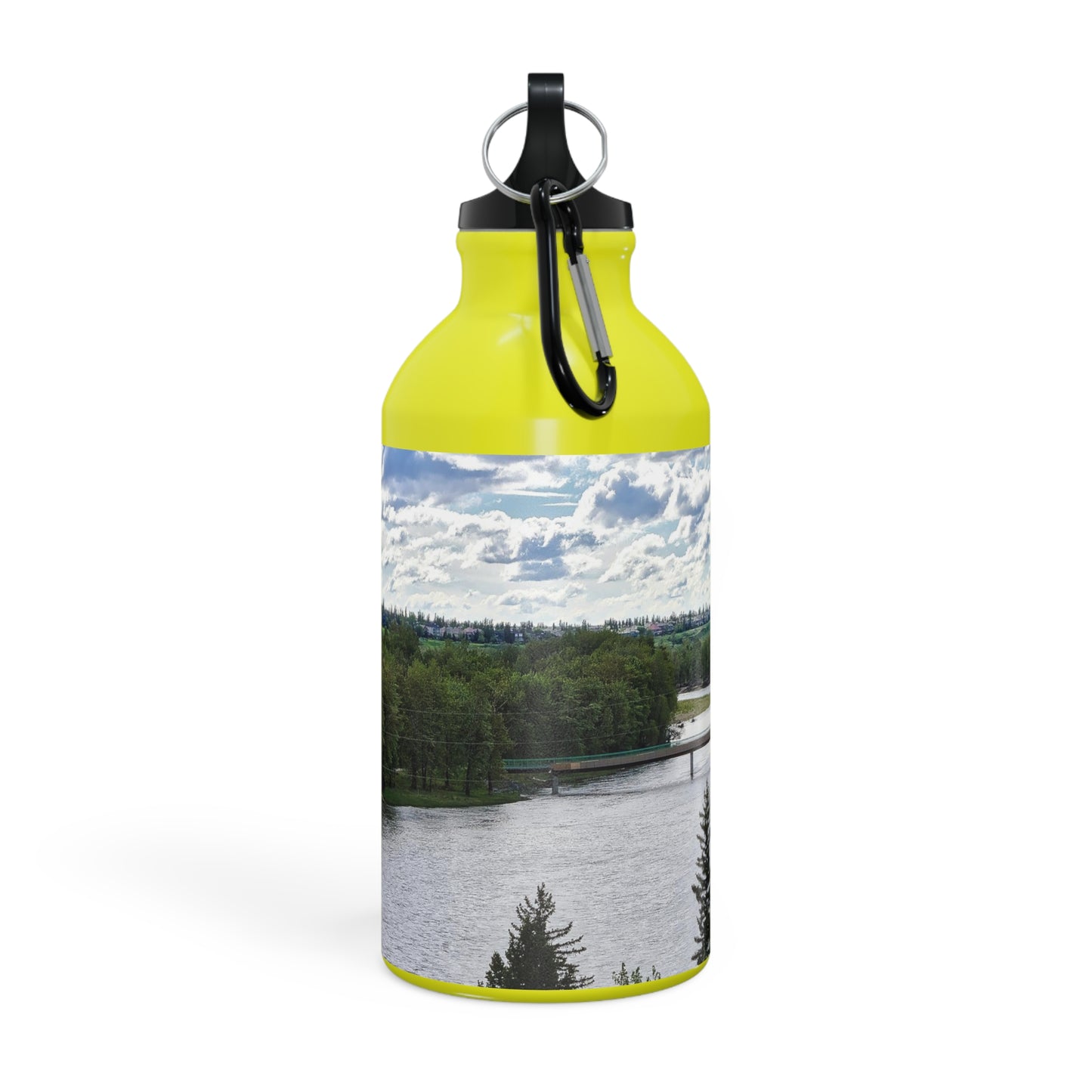 Oregon Sport Bottle - Bow River Fish Creek Park Mallard Point HDR