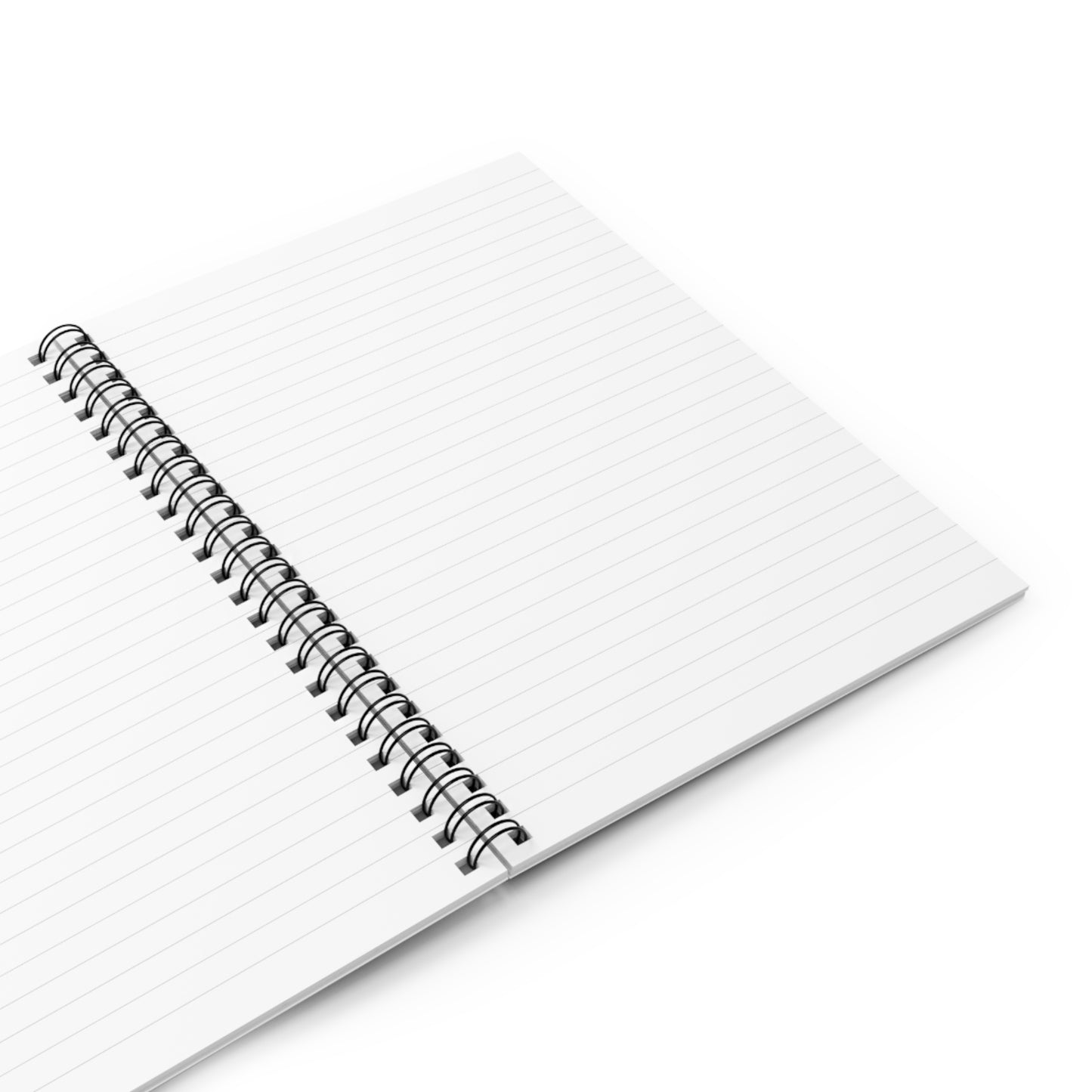 Ruled Line Spiral Notebook - Sue Higgins Park Fall Trees