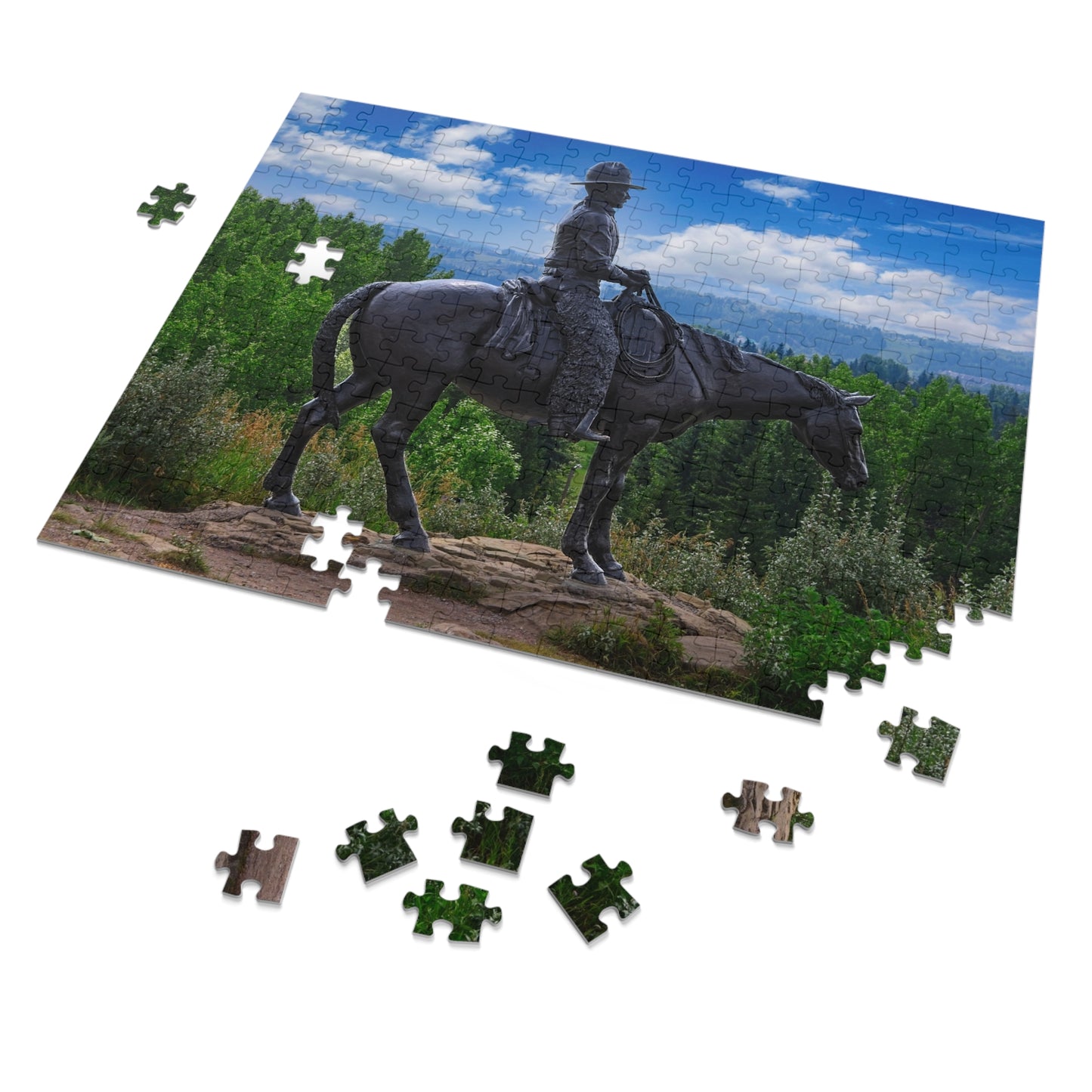 Jigsaw Puzzle - Men of Vision Statue