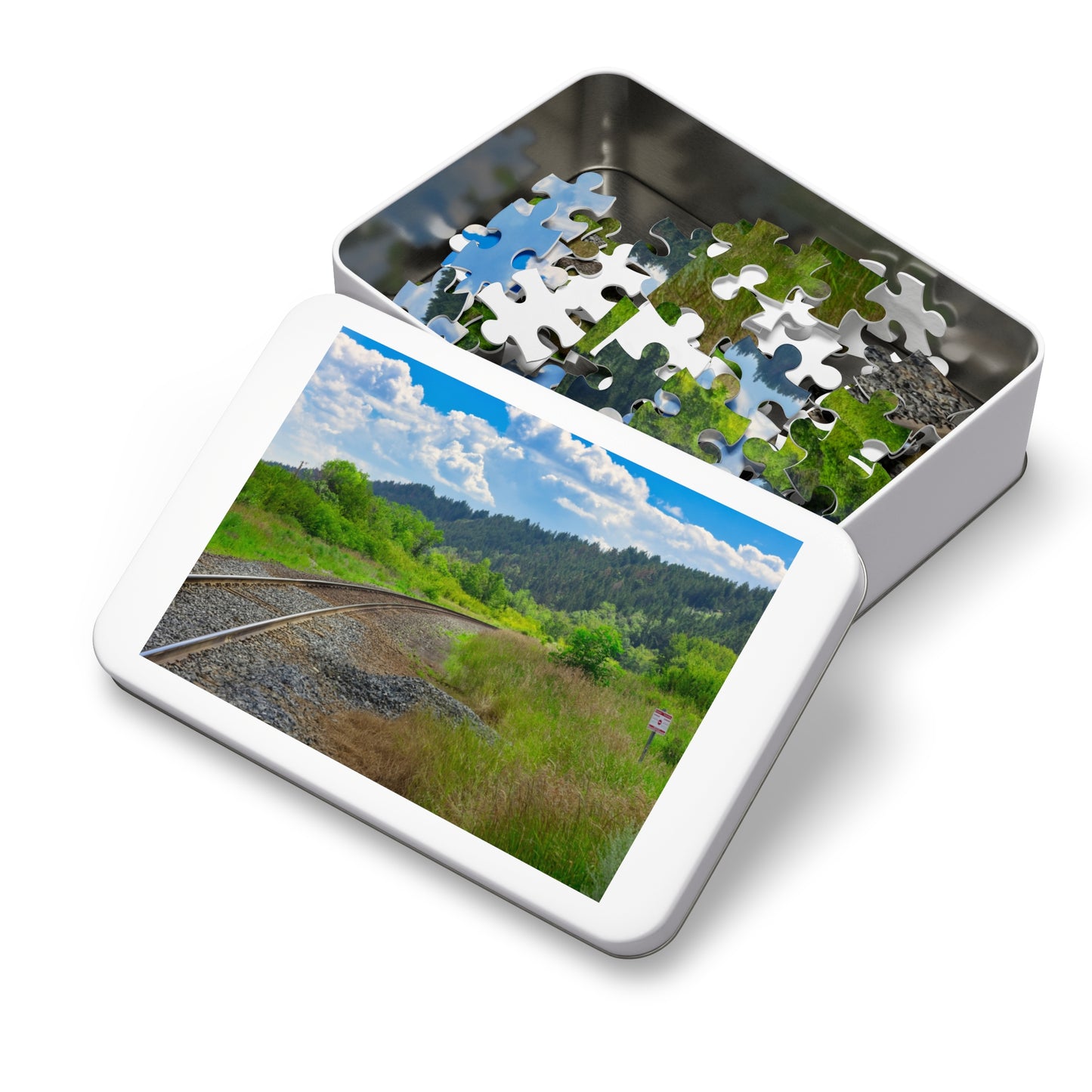 Jigsaw Puzzle - Edworthy Park CPKC Tracks