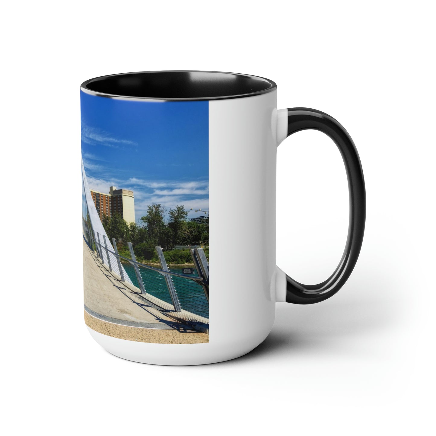 Accent Coffee Mugs, 15oz - George C. King Bridge