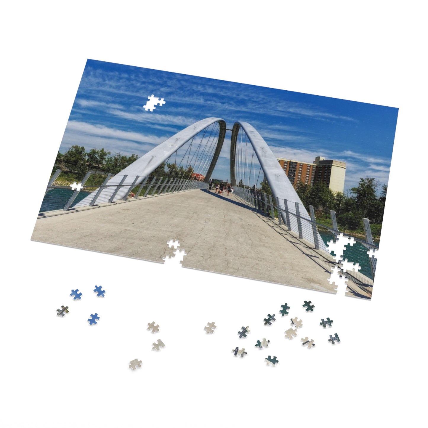 Jigsaw Puzzle (30, 110, 252, 500,1000-Piece) - George C. King Bridge