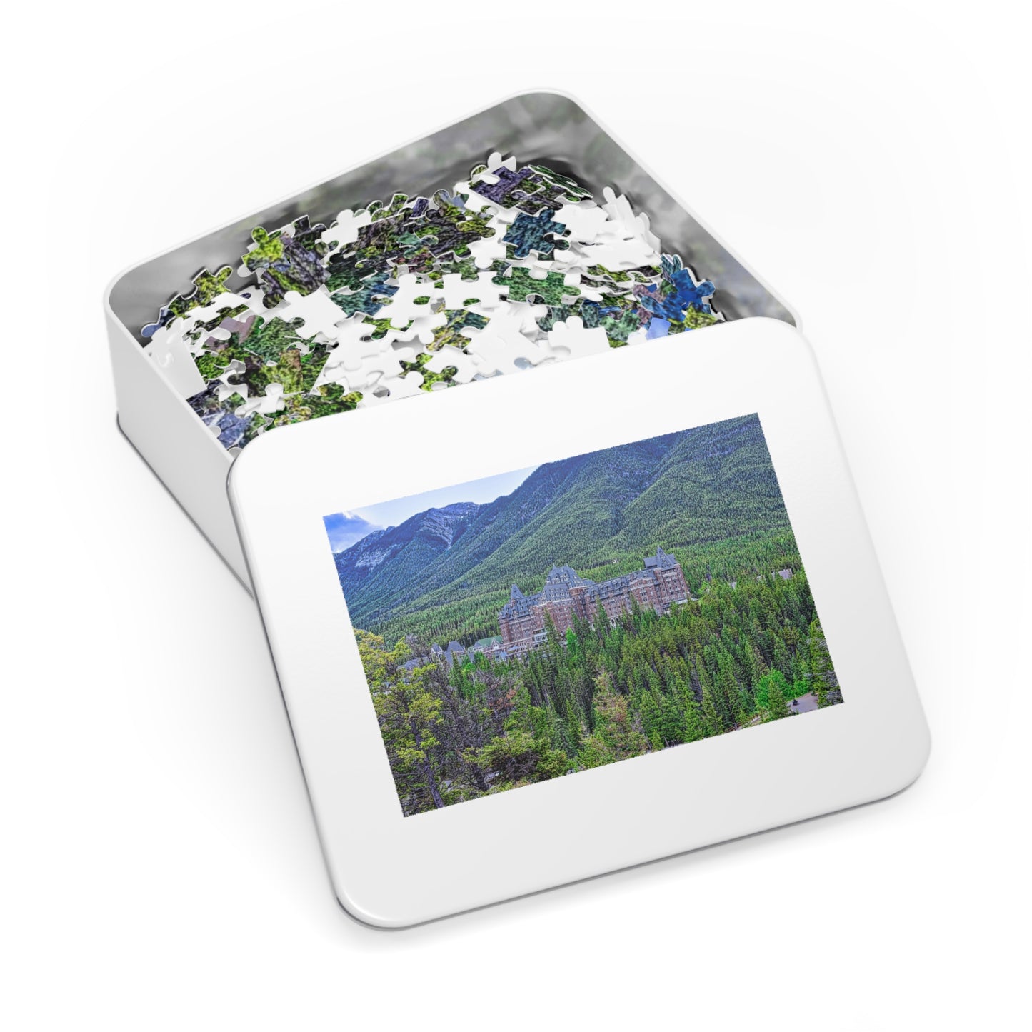 Jigsaw Puzzle (30, 110, 252, 500,1000-Piece) - Banff Springs Hotel Surprise Corner