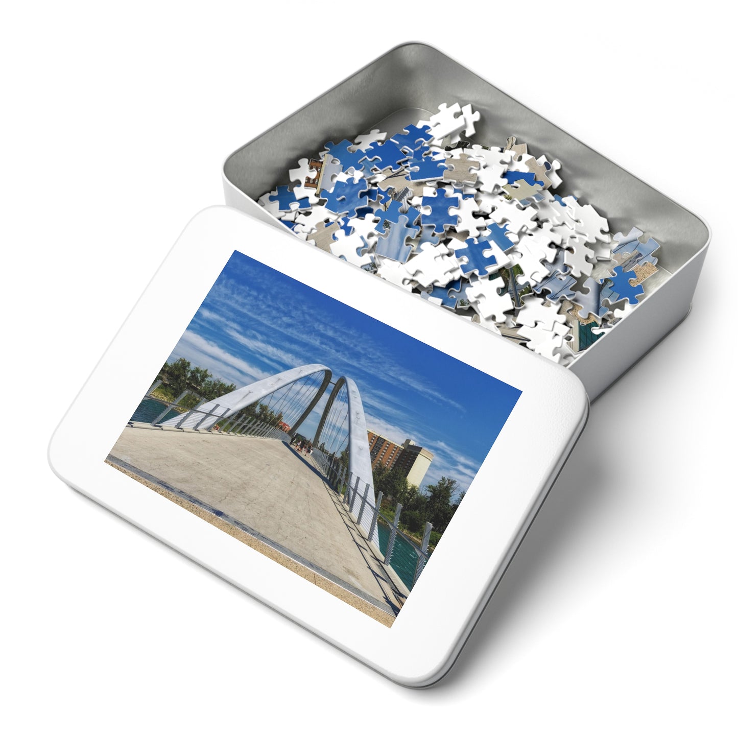 Jigsaw Puzzle (30, 110, 252, 500,1000-Piece) - George C. King Bridge
