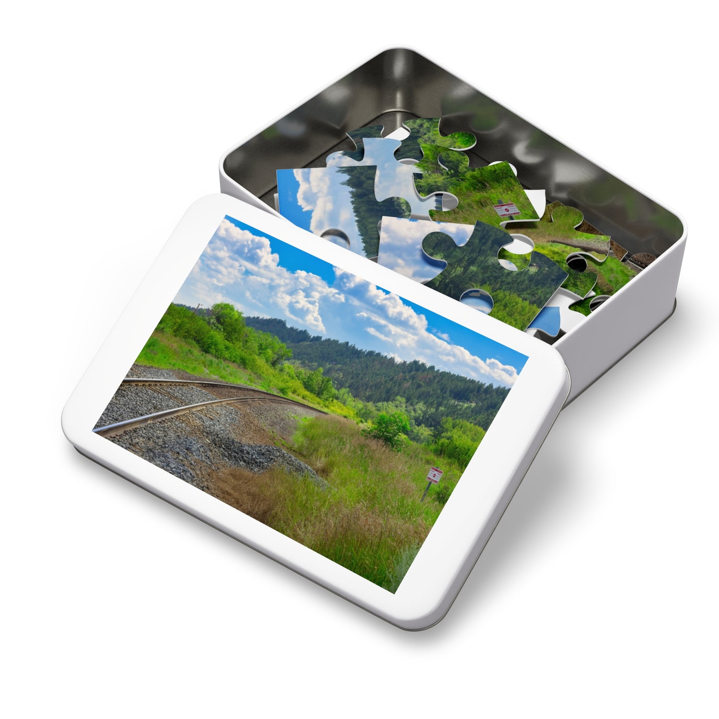 Jigsaw Puzzle - Edworthy Park CPKC Tracks