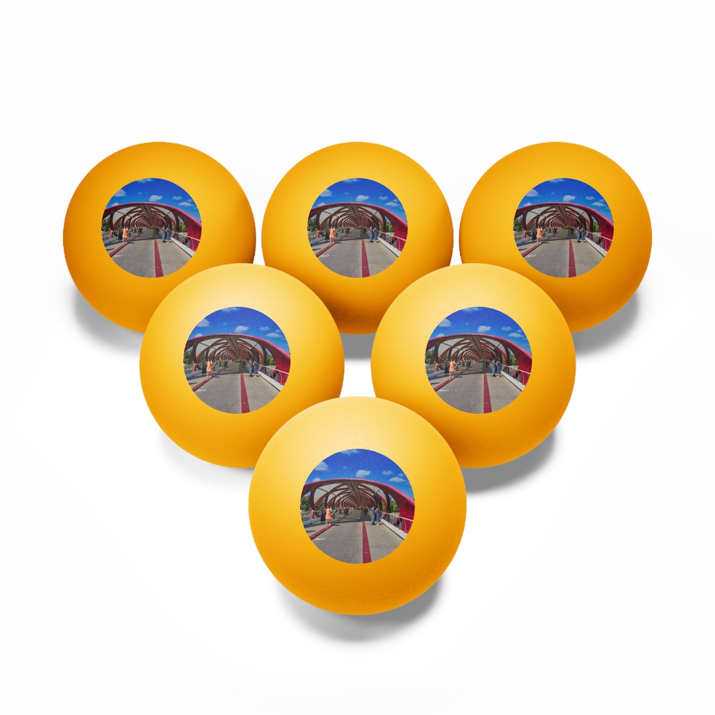 Ping Pong Balls, 6 pcs - Calgary Peace Bridge