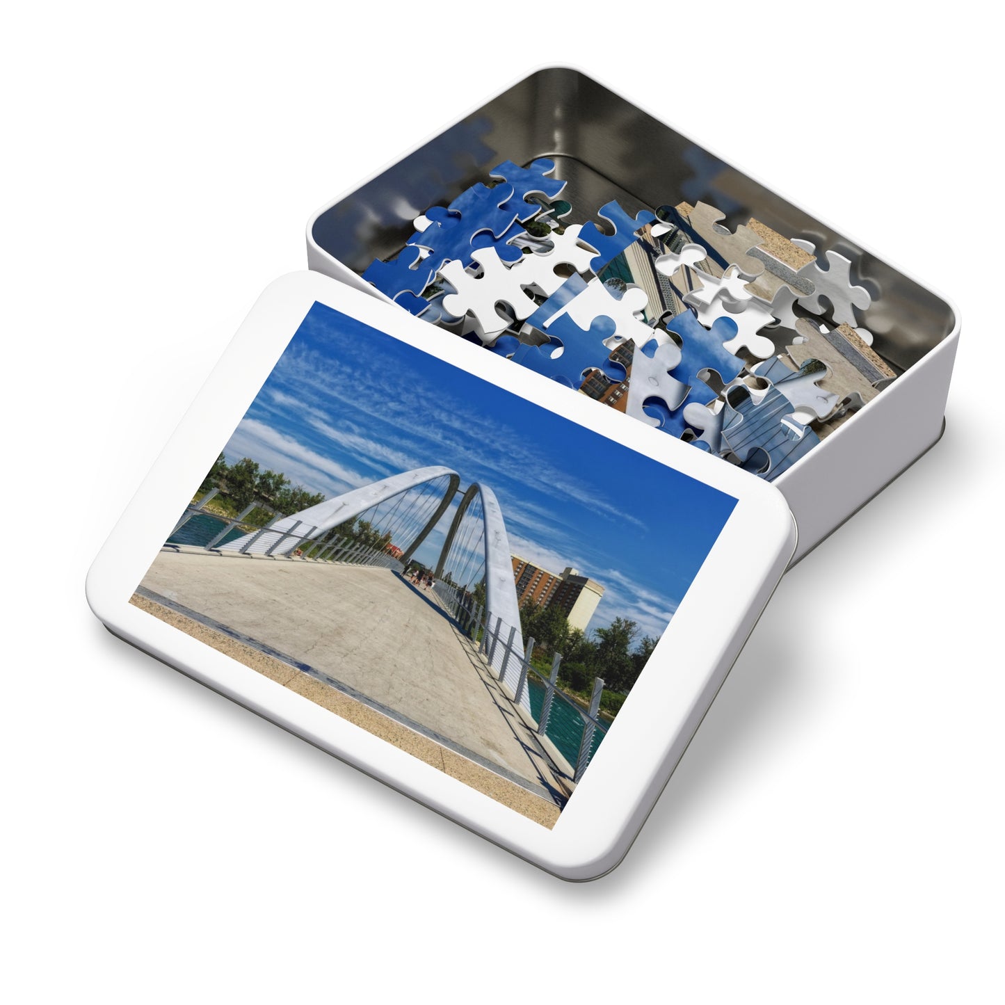 Jigsaw Puzzle (30, 110, 252, 500,1000-Piece) - George C. King Bridge