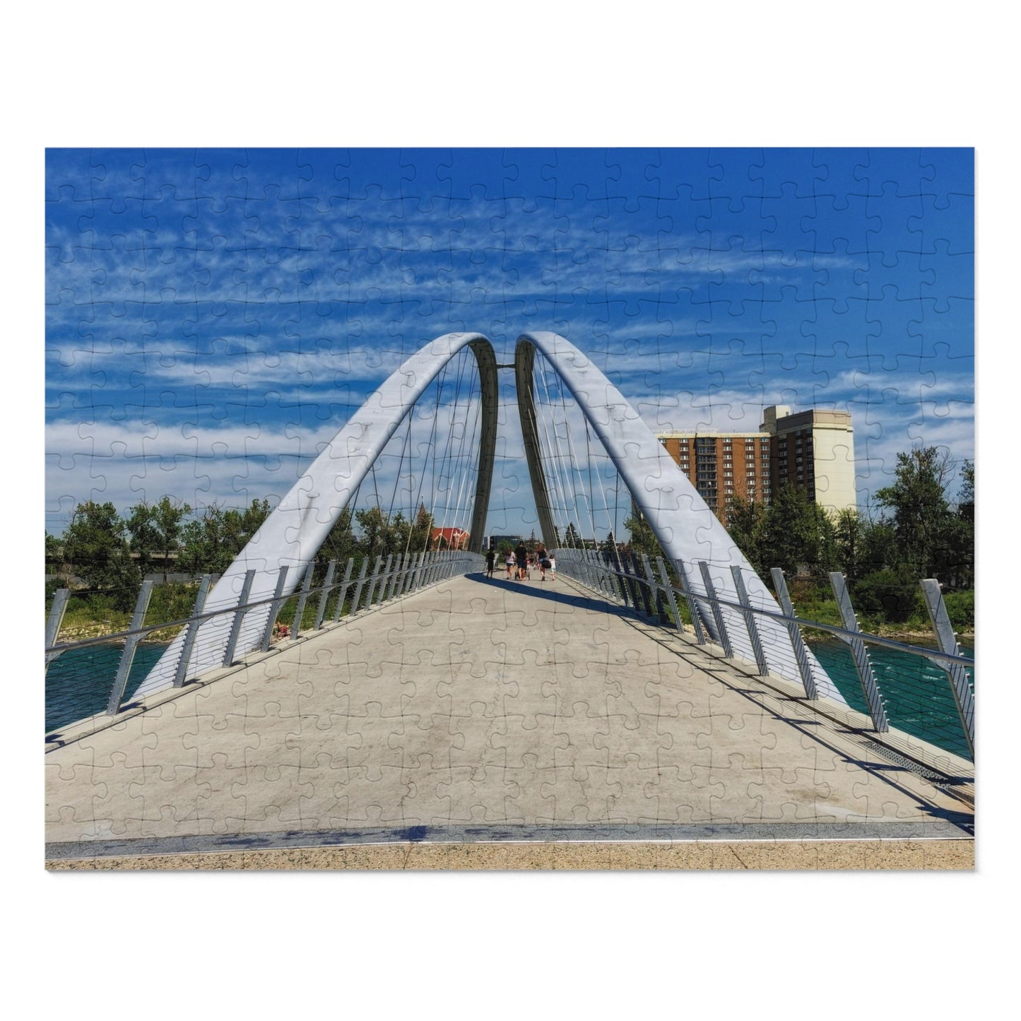Jigsaw Puzzle (30, 110, 252, 500,1000-Piece) - George C. King Bridge