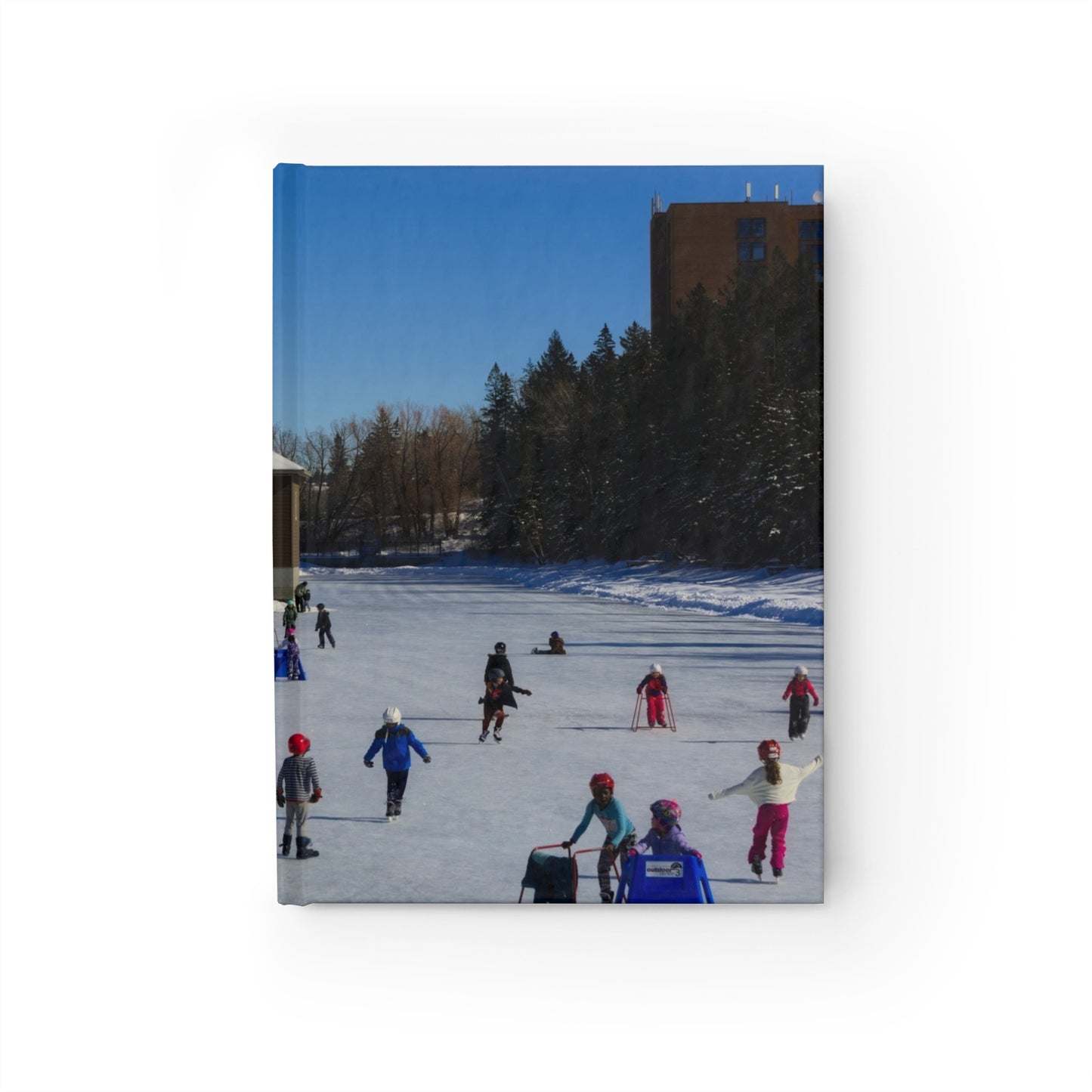 Ruled Line Journal - Bowness Park Lagoon Winter