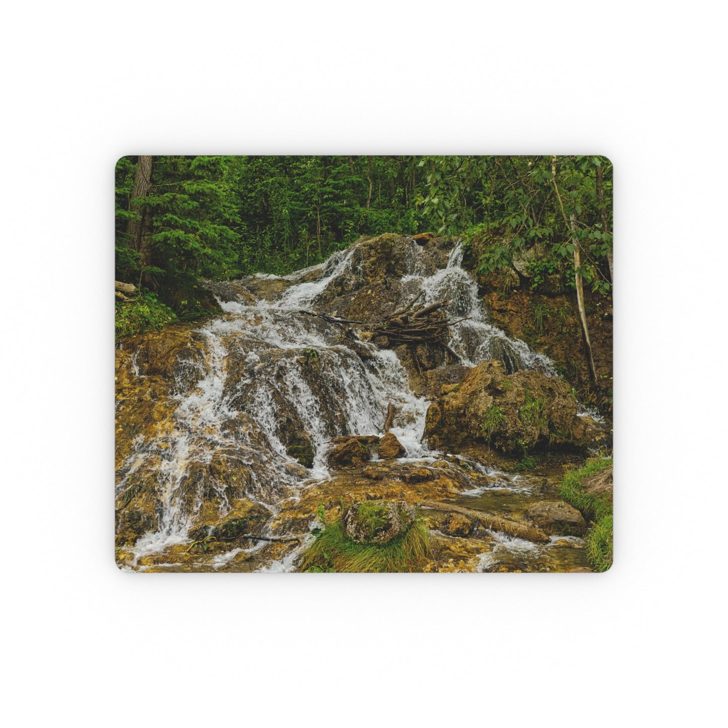 Rectangular Mousepad - Big Hill Springs Park Waterfall