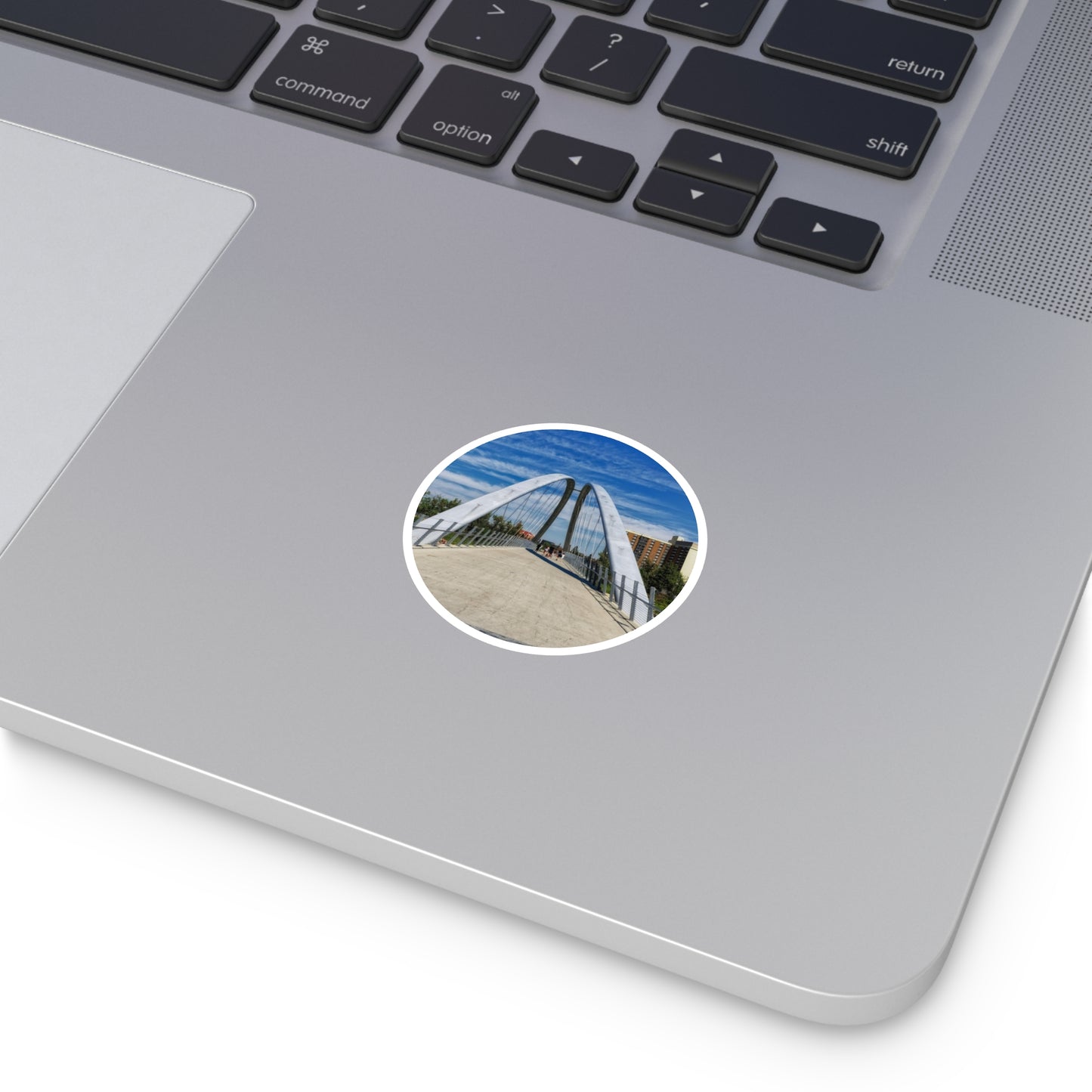 Round Stickers - George C. King Bridge