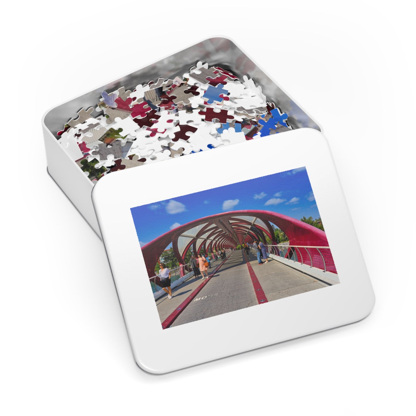 Jigsaw Puzzle - Calgary Peace Bridge