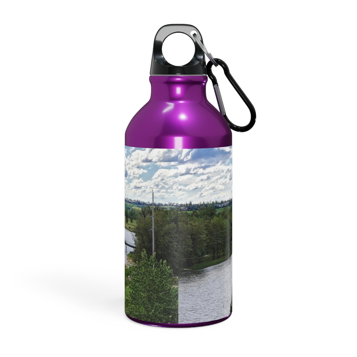 Oregon Sport Bottle - Bow River Fish Creek Park Mallard Point HDR