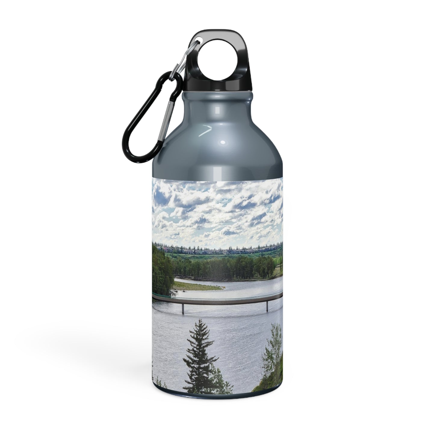 Oregon Sport Bottle - Bow River Fish Creek Park Mallard Point HDR