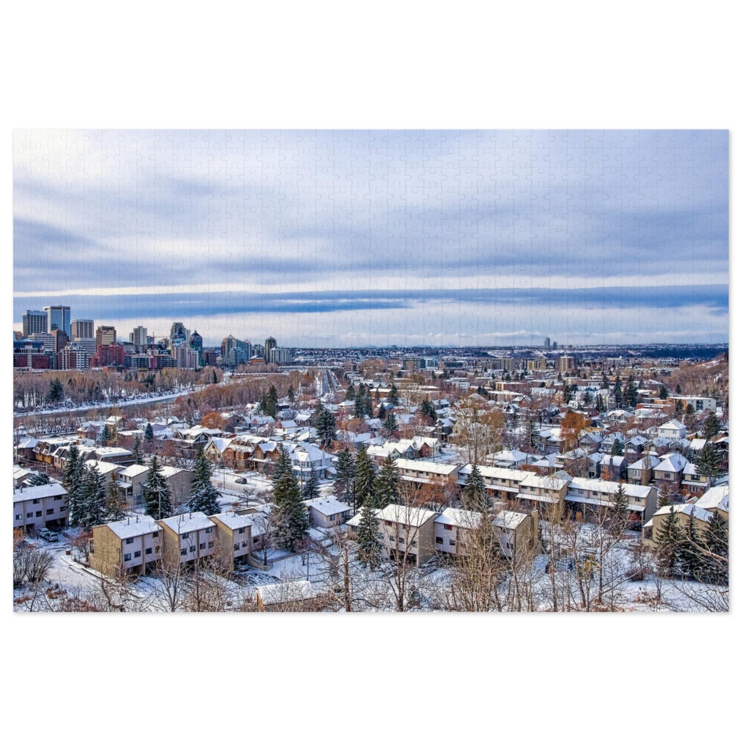 Jigsaw Puzzle (30, 110, 252, 500,1000-Piece) - 2017 McHugh Bluff Winter