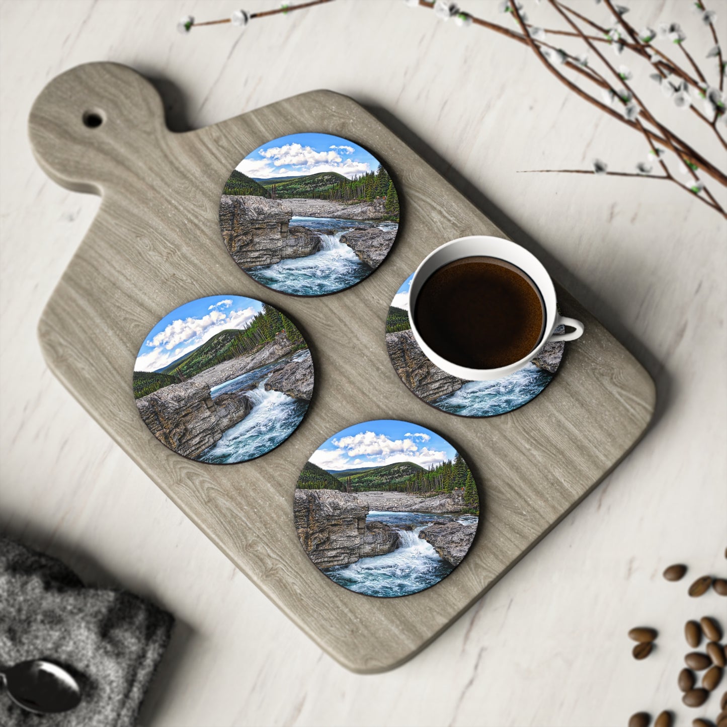 Coasters - Elbow Falls HDR