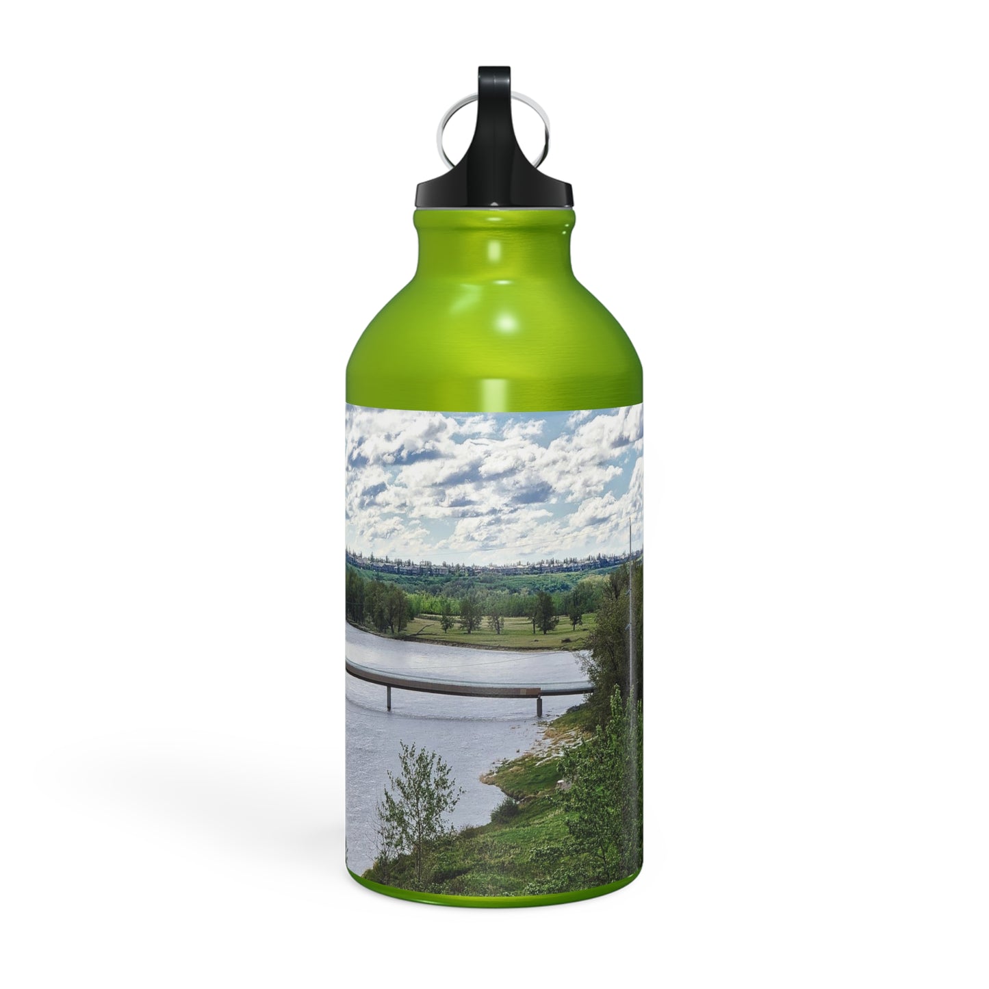Oregon Sport Bottle - Bow River Fish Creek Park Mallard Point HDR