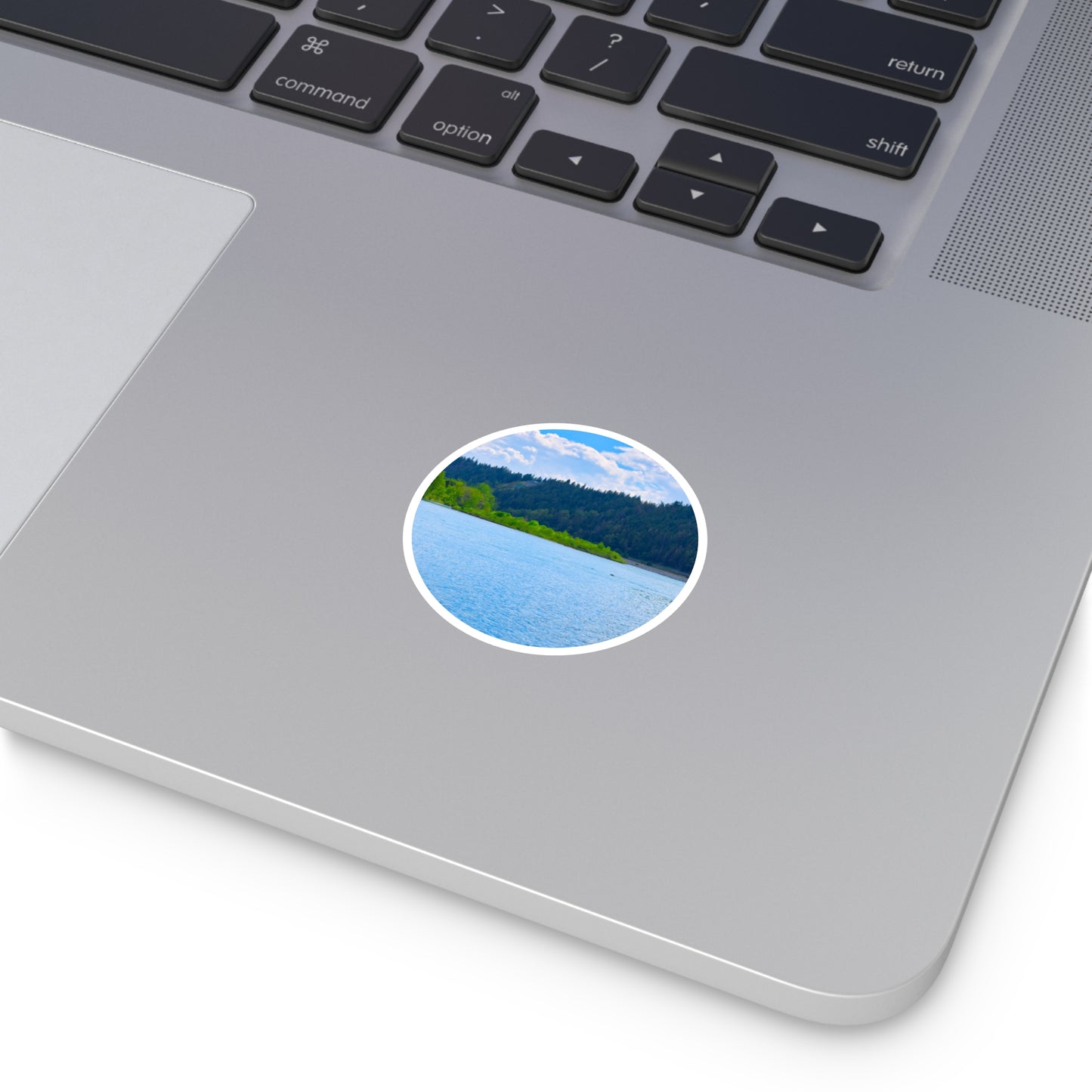Round Stickers - Edworthy Park Bow River