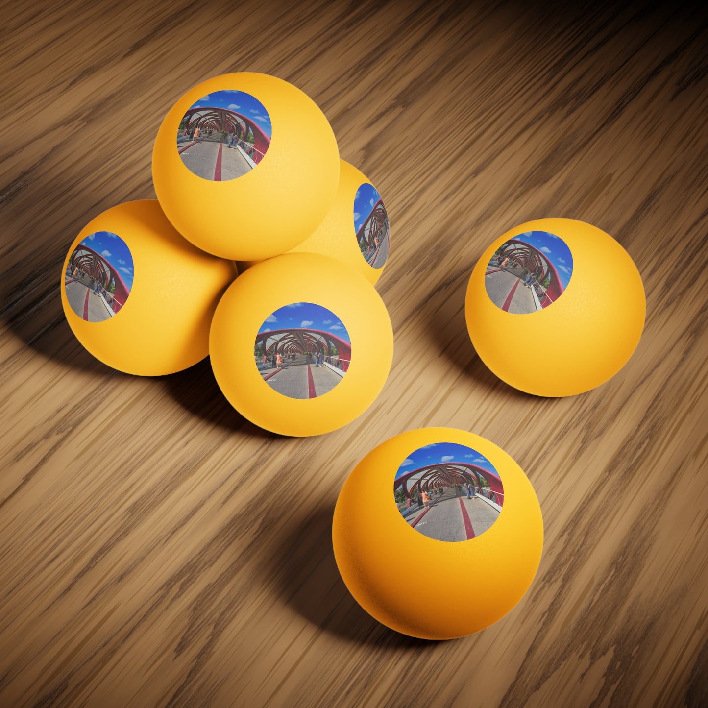 Ping Pong Balls, 6 pcs - Calgary Peace Bridge